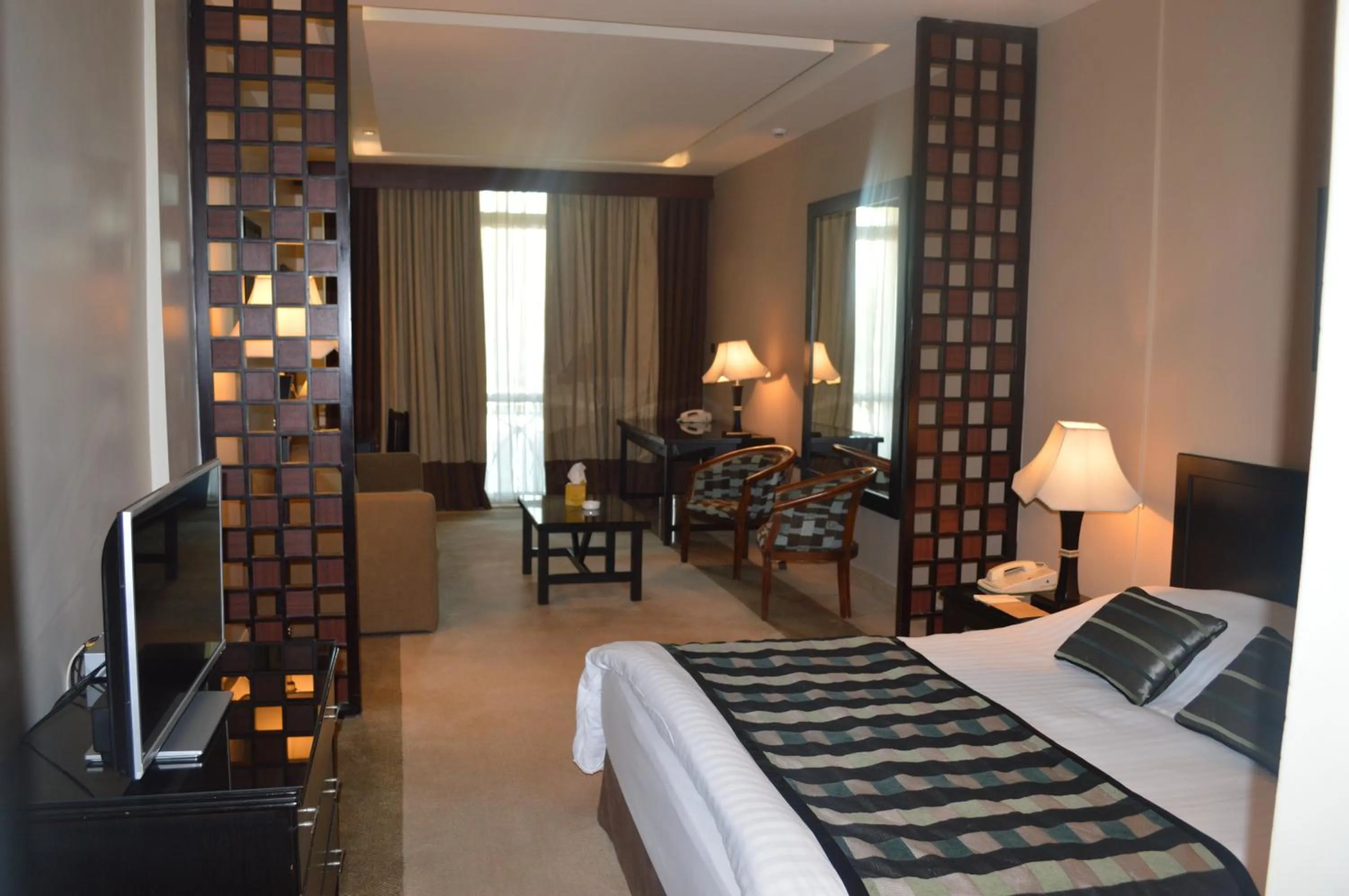 Bed in Century Park Hotel