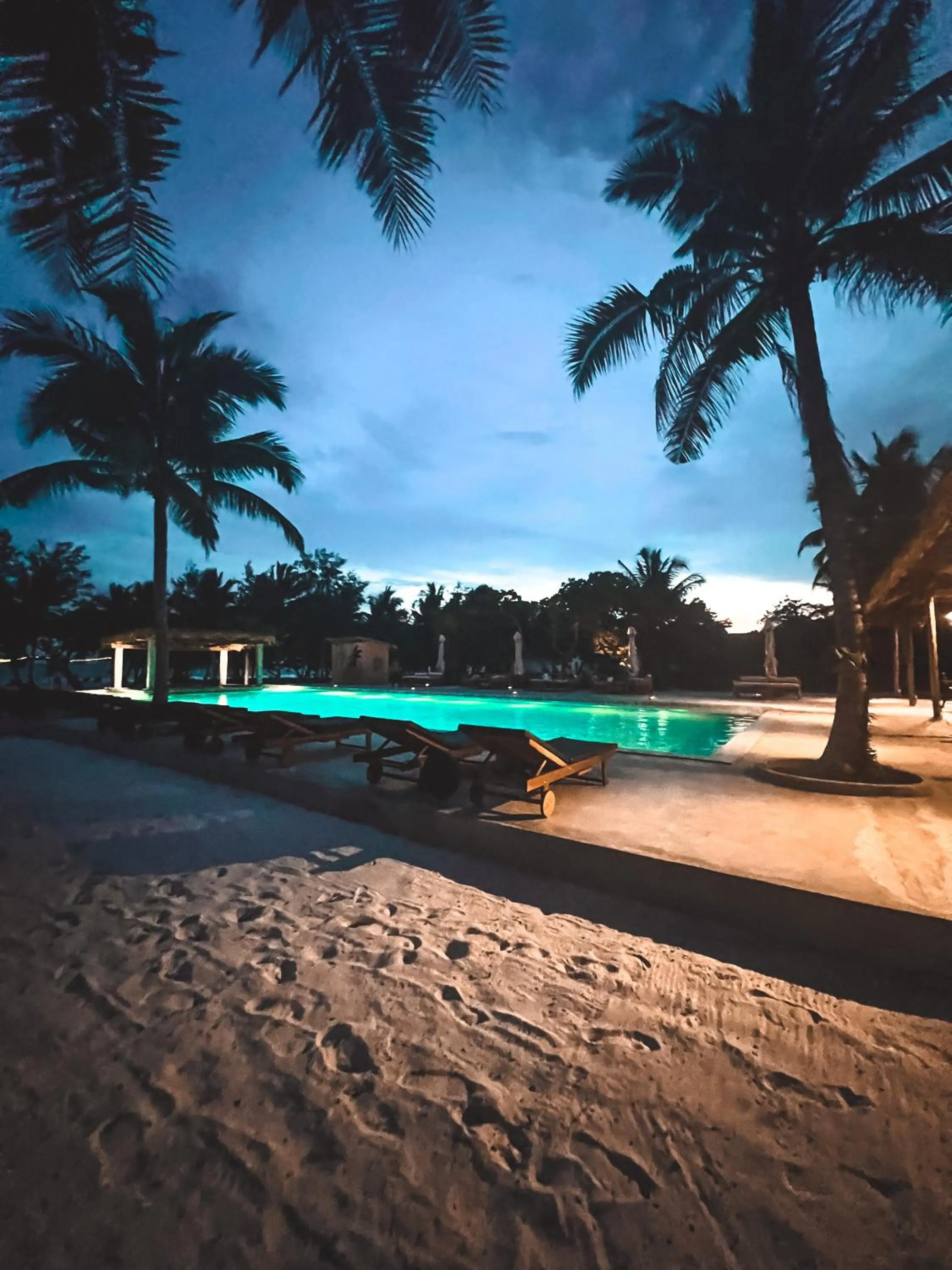 Night in BeachWalk Koh Rong