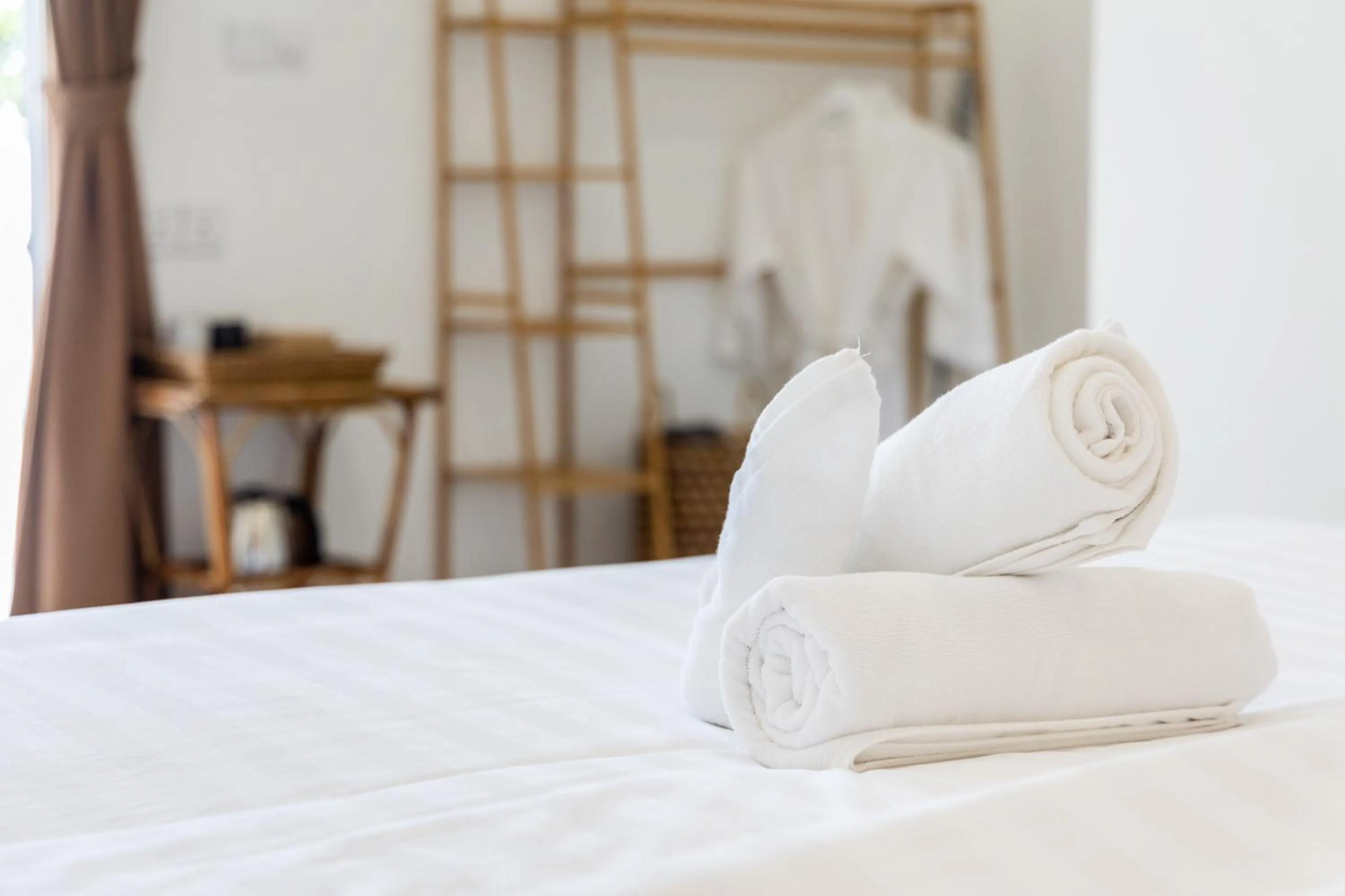 Decorative detail, Bed in BeachWalk Koh Rong