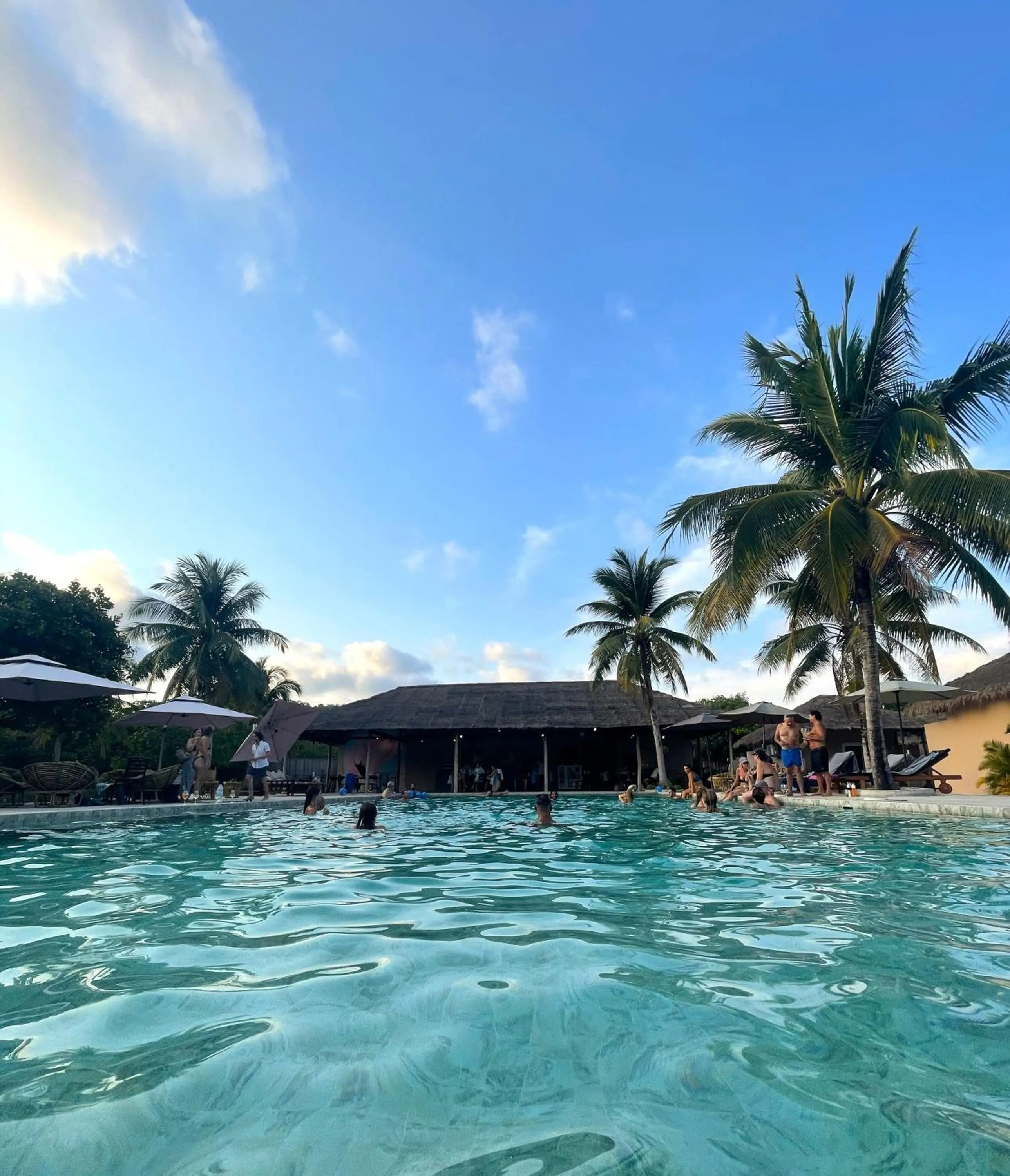 Swimming pool in BeachWalk Koh Rong
