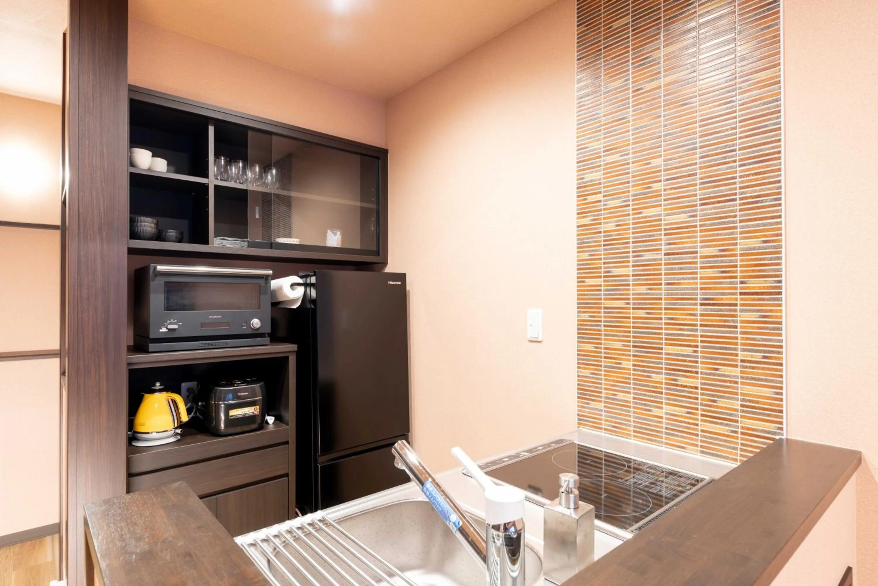 Kitchen or kitchenette in スタジオーネ 箱根強羅 East - Stagione Hakone Gora East