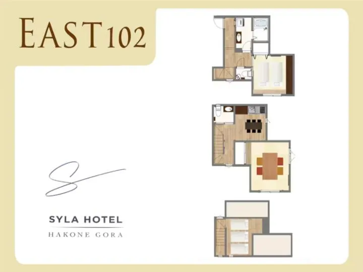 Floor plan in SYLA HOTEL 箱根強羅 East - SYLA HOTEL HAKONE GORA East