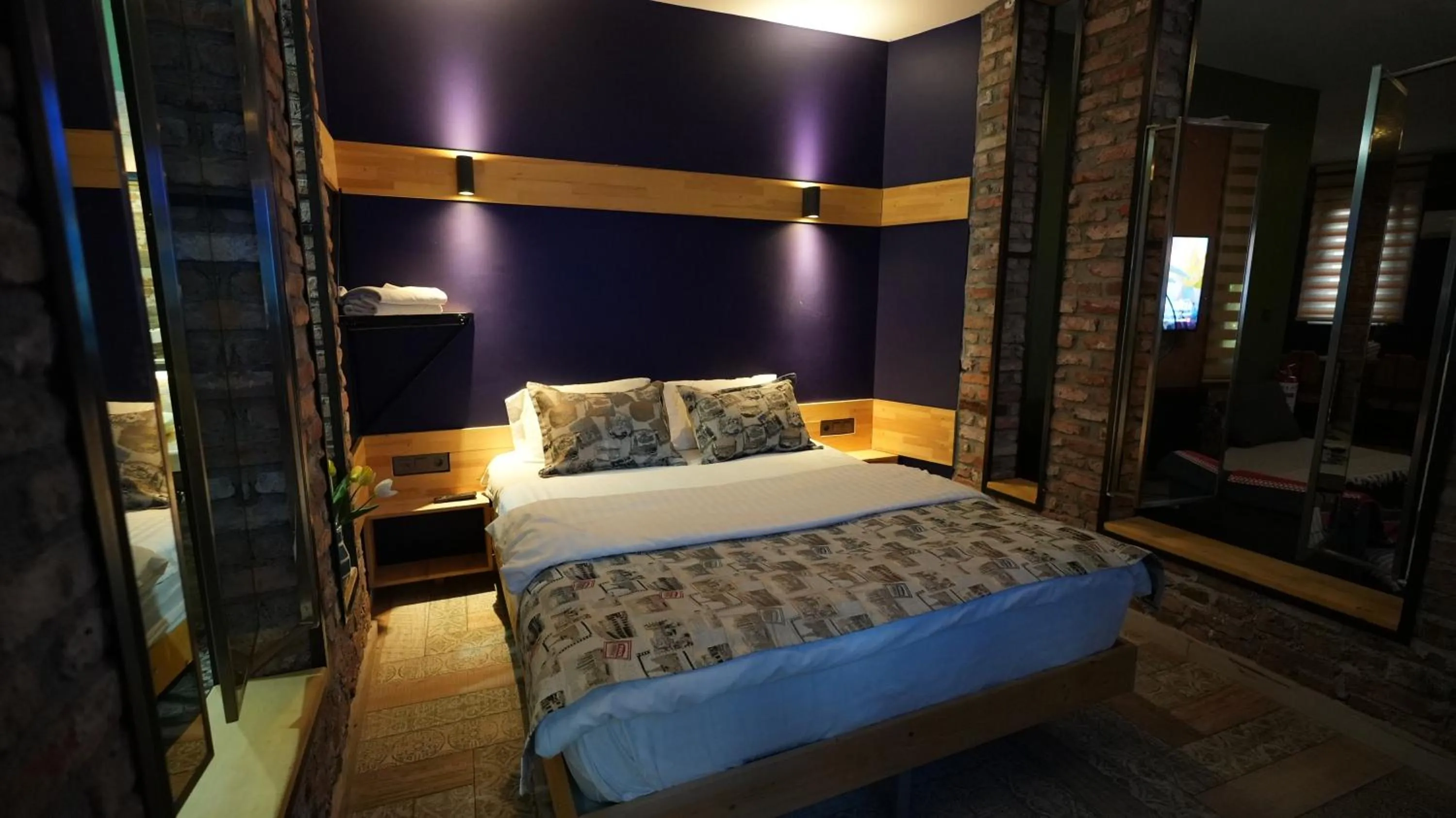 Bed in ANKA RESİDENCE KIZıLAY