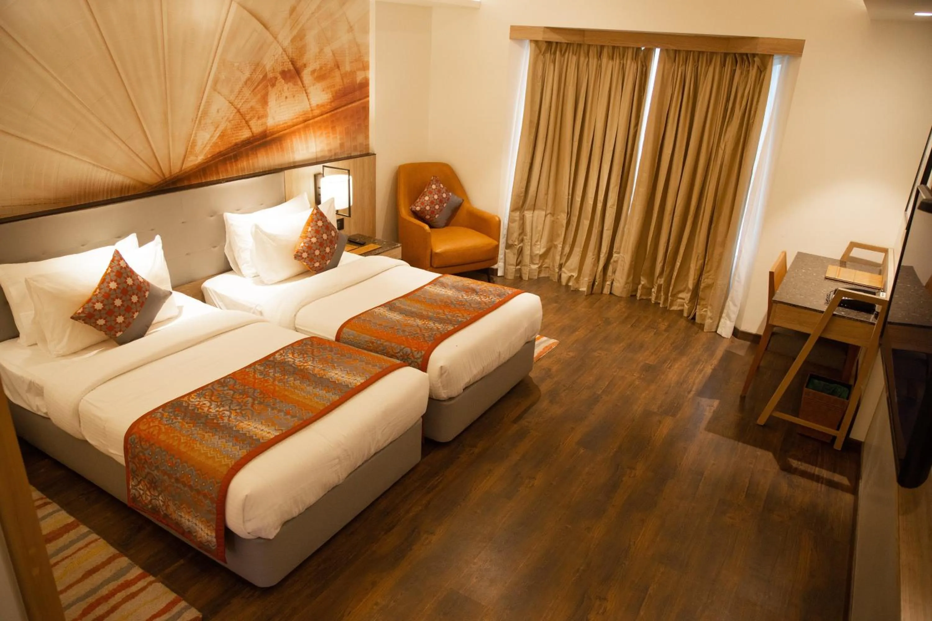 View (from property/room), Bed in Grand Sarovar Portico, Latur