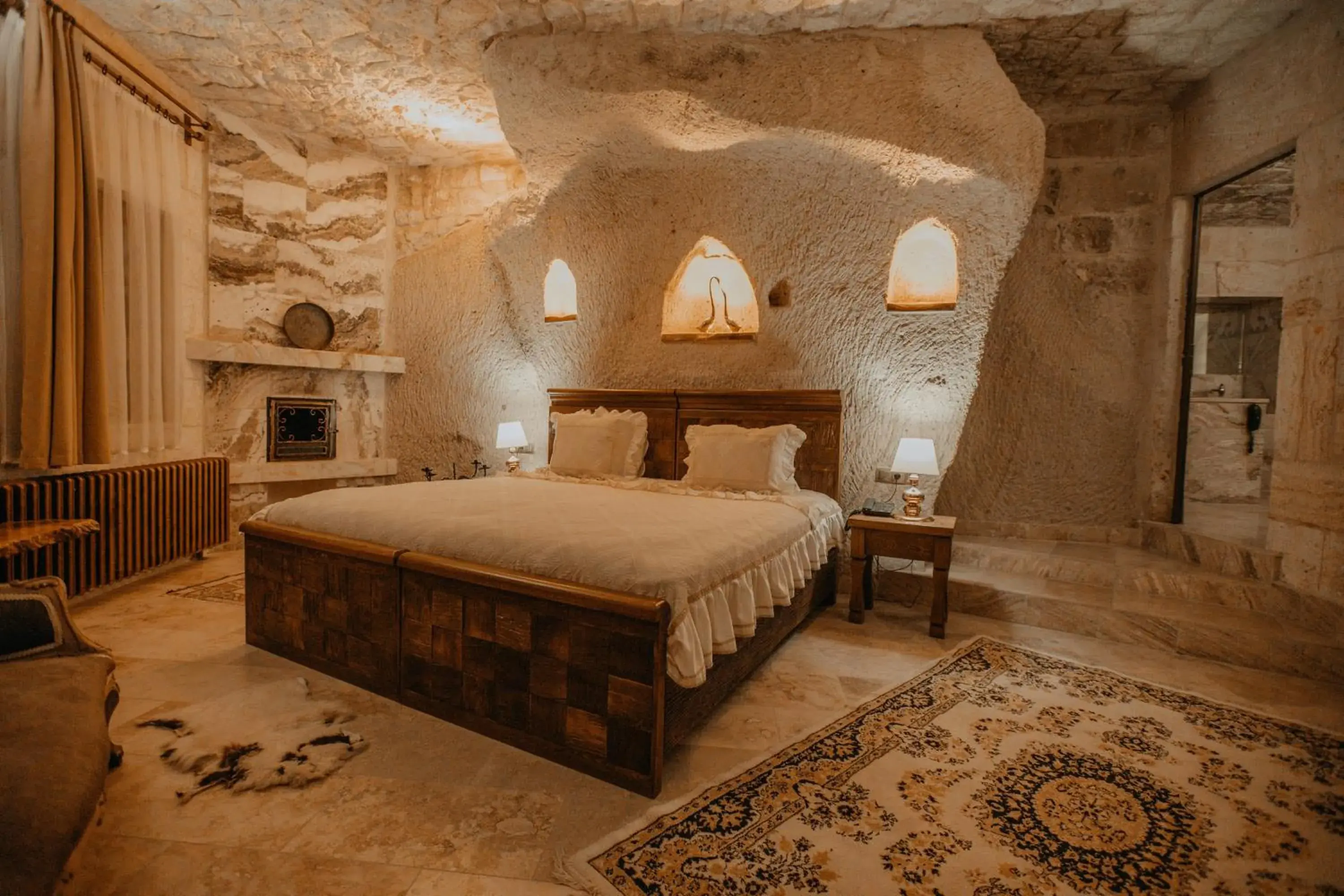 Photo of the whole room, Bed in Serenus Cave Suites Photo of the whole room, Bed in Serenus Cave Suites