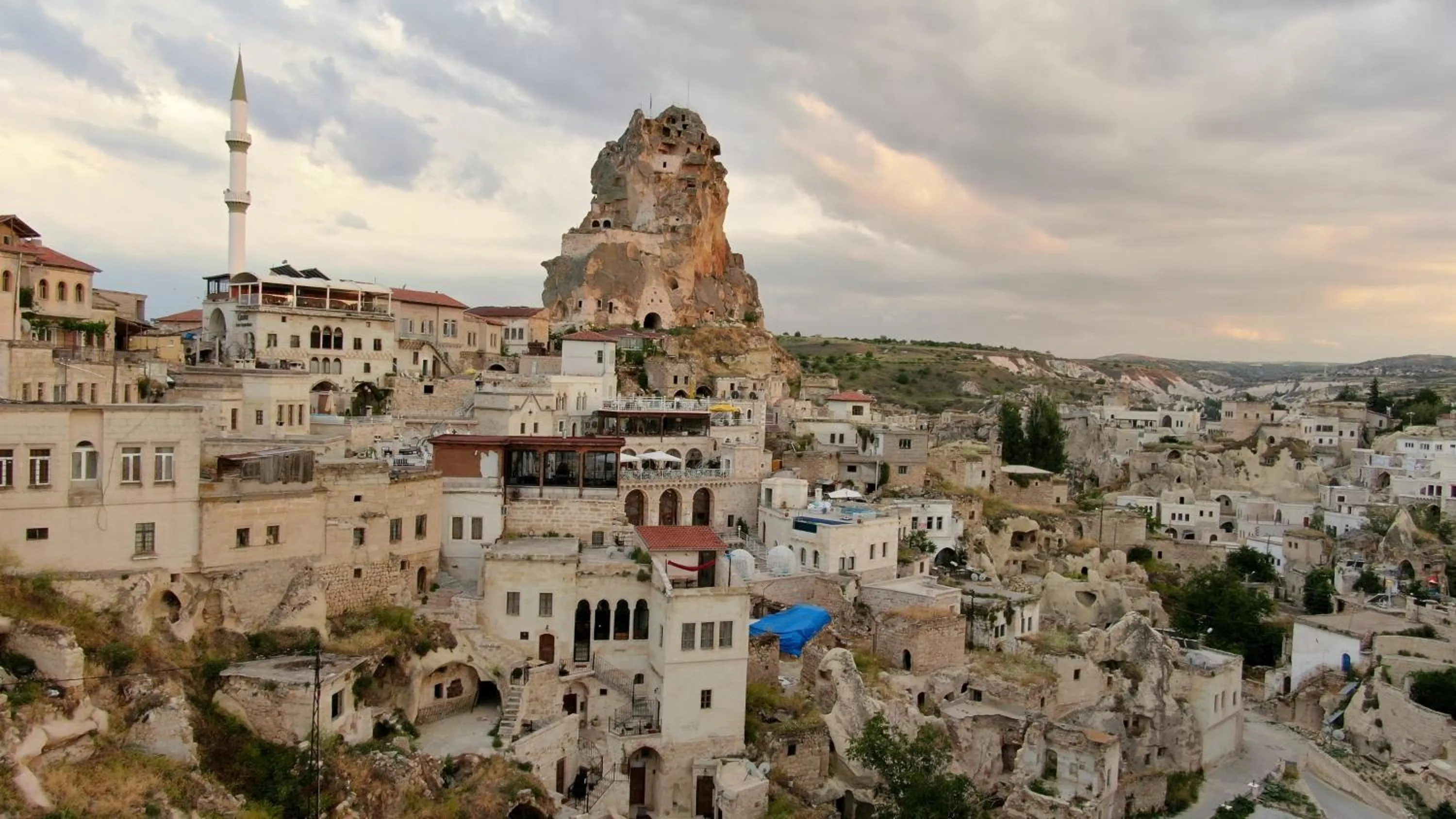 Natural landscape in Serenus Cave Suites