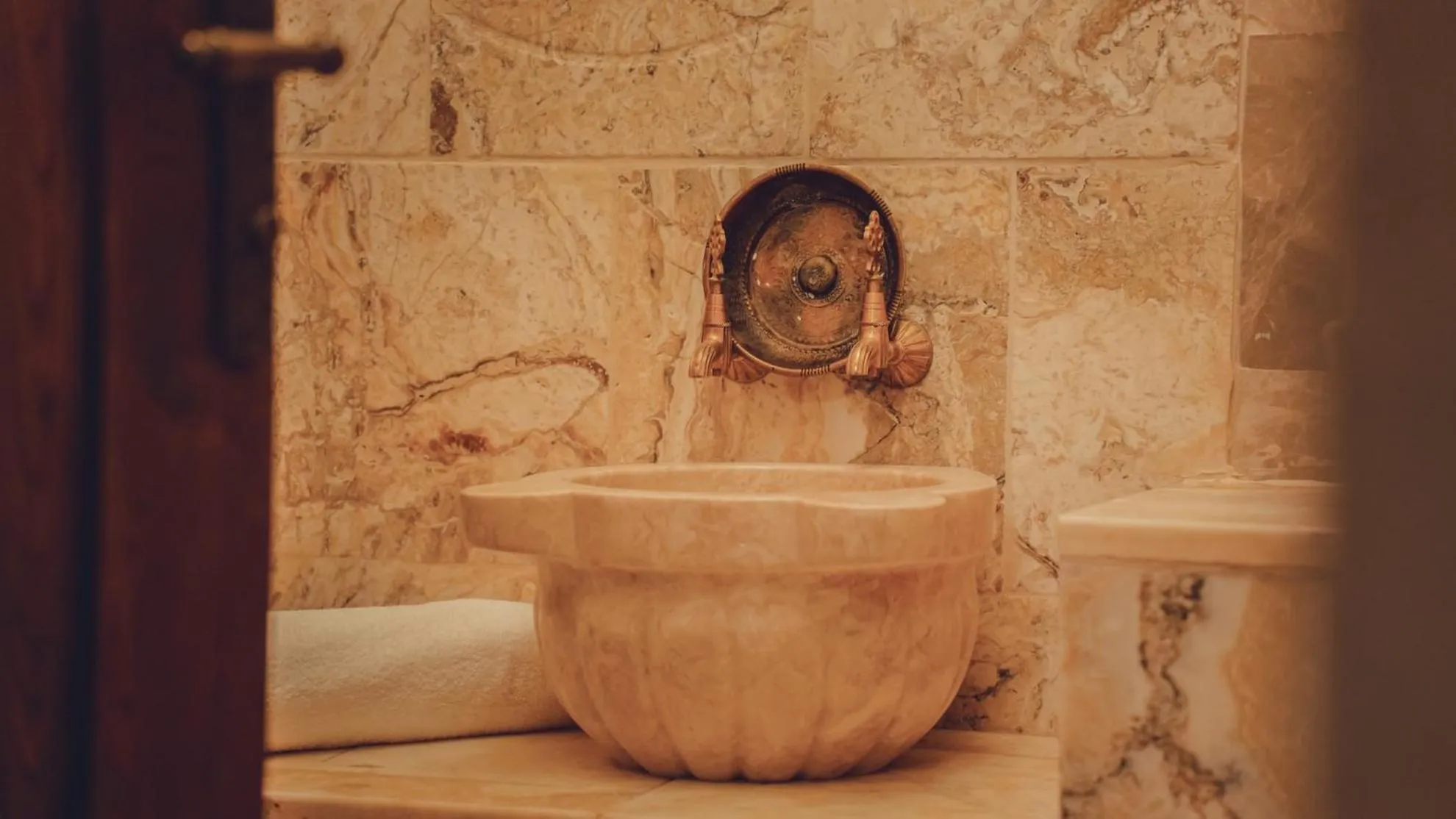 Bathroom in Serenus Cave Suites