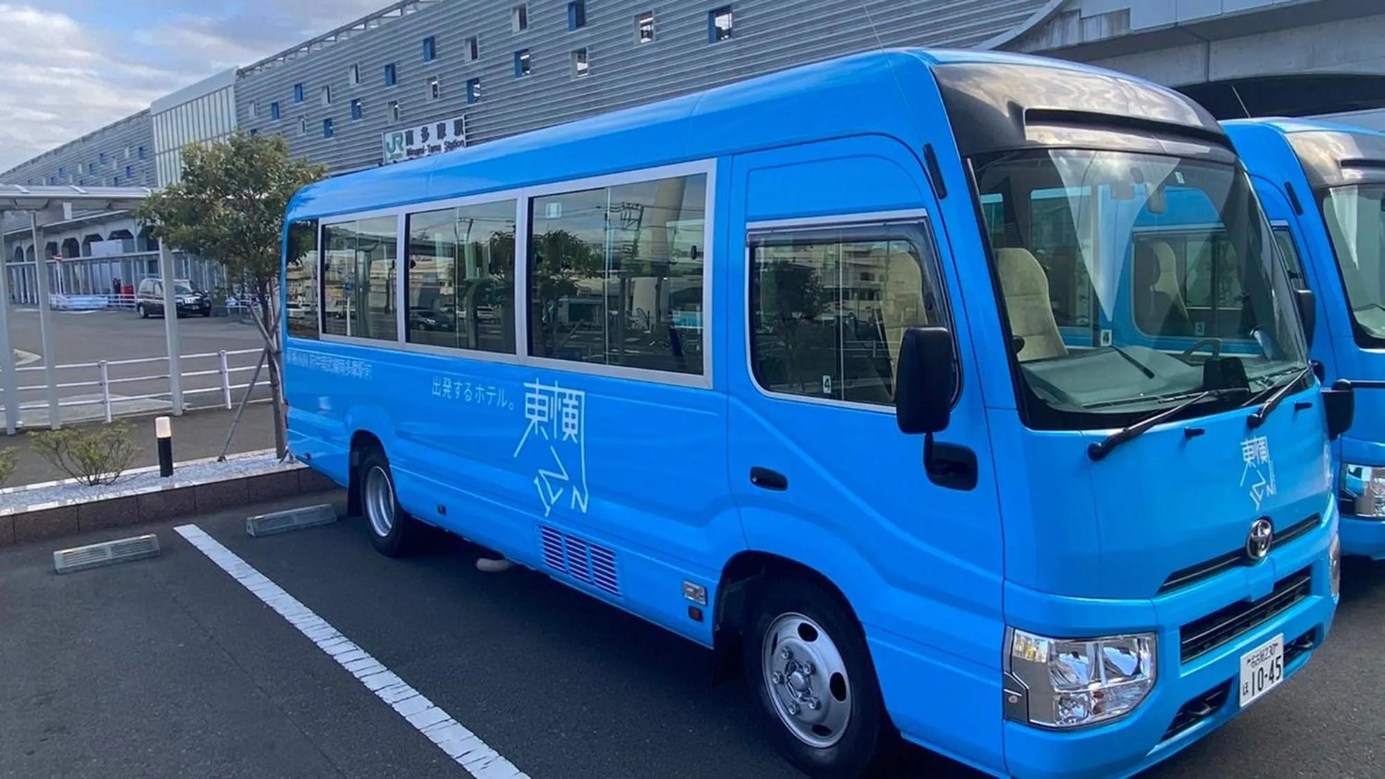 shuttle in Toyoko Inn Tokyo Fuchu Nambu sen Minami tama Ekimae