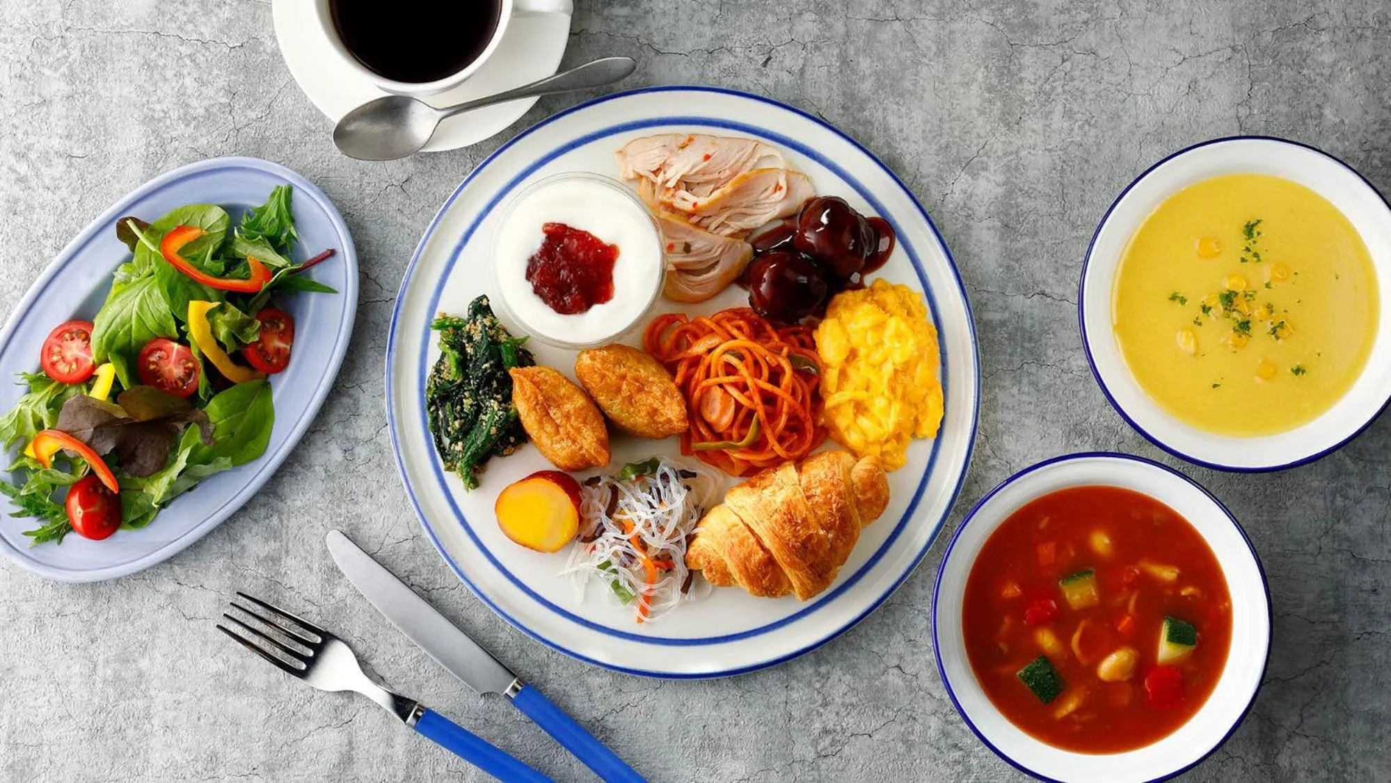 Breakfast in Toyoko Inn Shizuoka eki Minami guchi