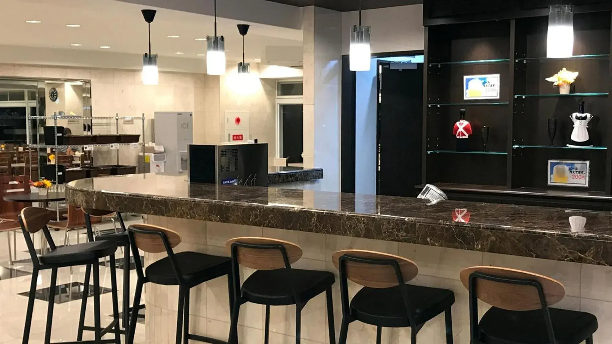 Lounge or bar in Toyoko Inn Tsushima Hitakatsu Lounge or bar in Toyoko Inn Tsushima Hitakatsu