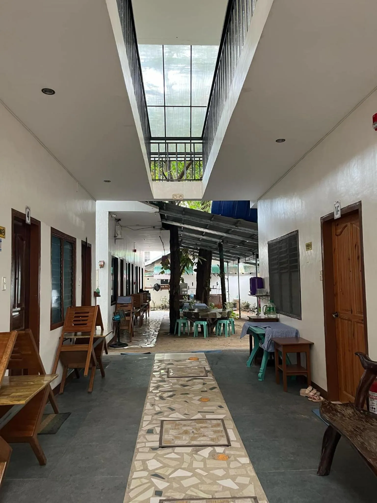 Seating area in Love Vega Hometel