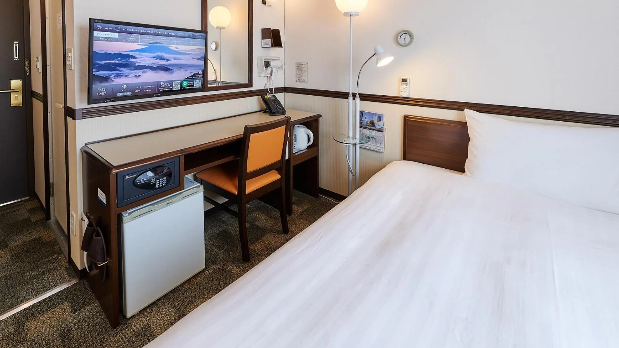 Area and facilities, Bed in Toyoko Inn Kashiwa eki Nishi guchi