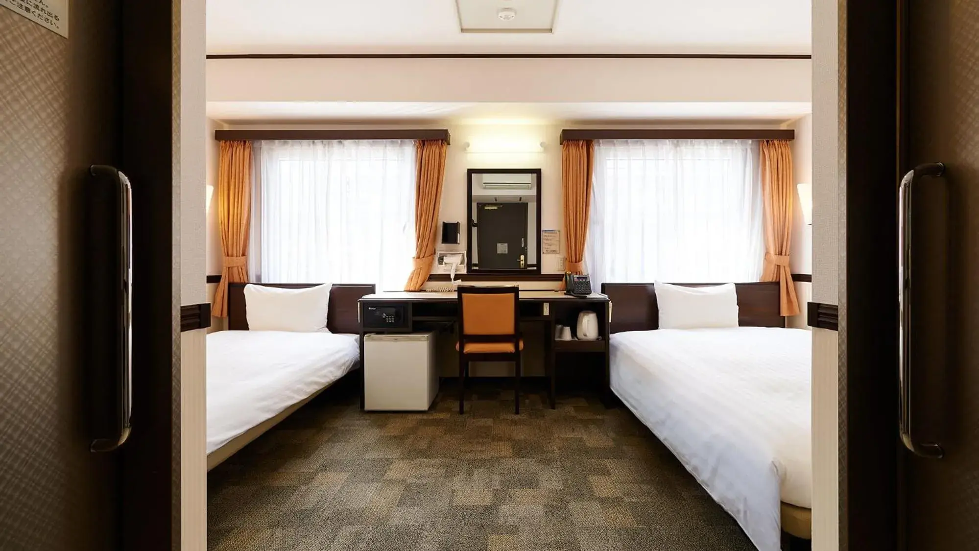 Bedroom, Bed in Toyoko Inn Fukuyama-eki Shinkansen Minami-guchi Bedroom, Bed in Toyoko Inn Fukuyama-eki Shinkansen Minami-guchi