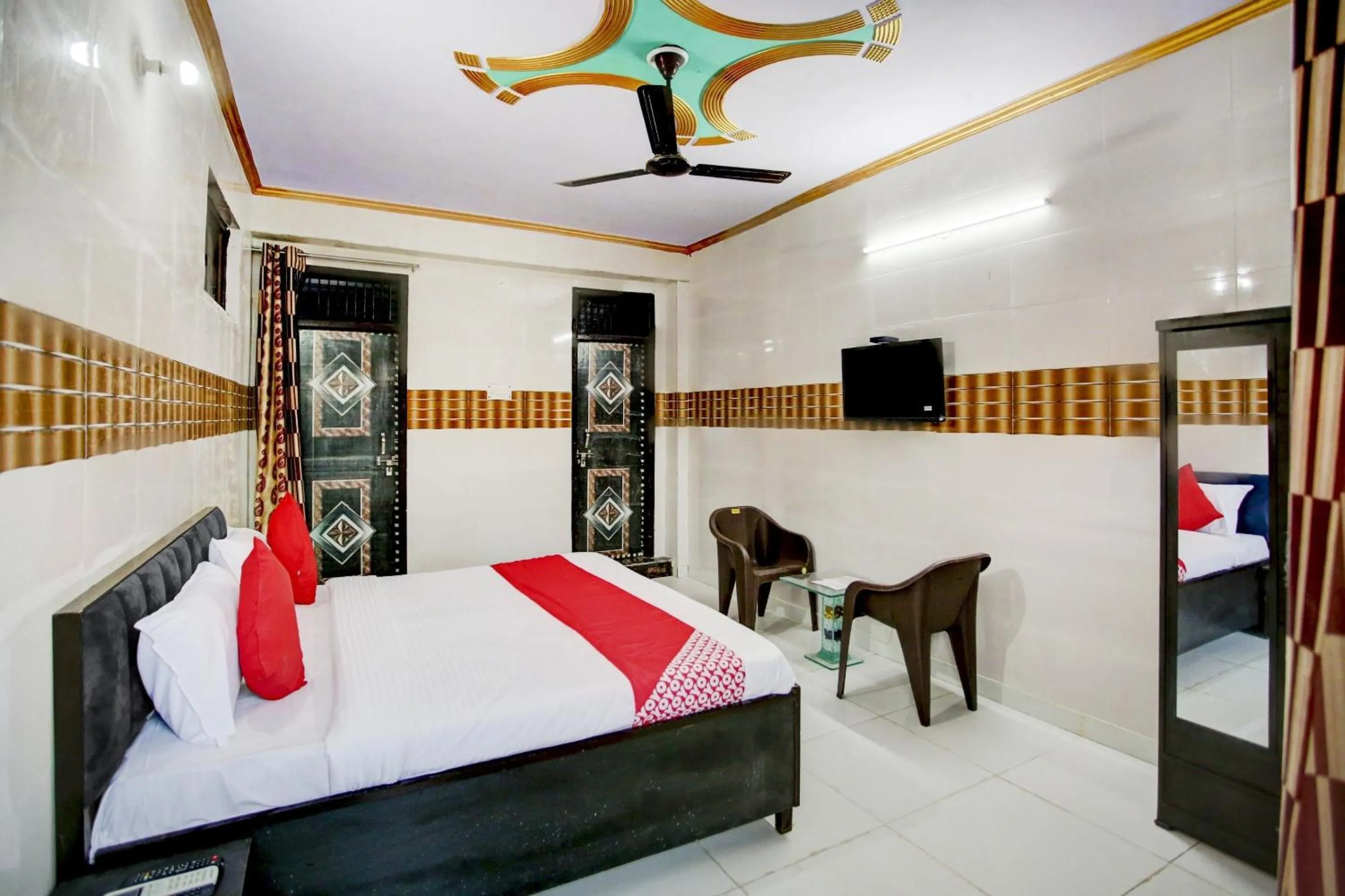 Bedroom, Bed in Hotel O by OYO DS Palace