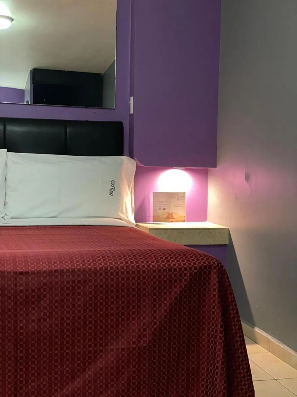 Bed in Motel Las Dunas