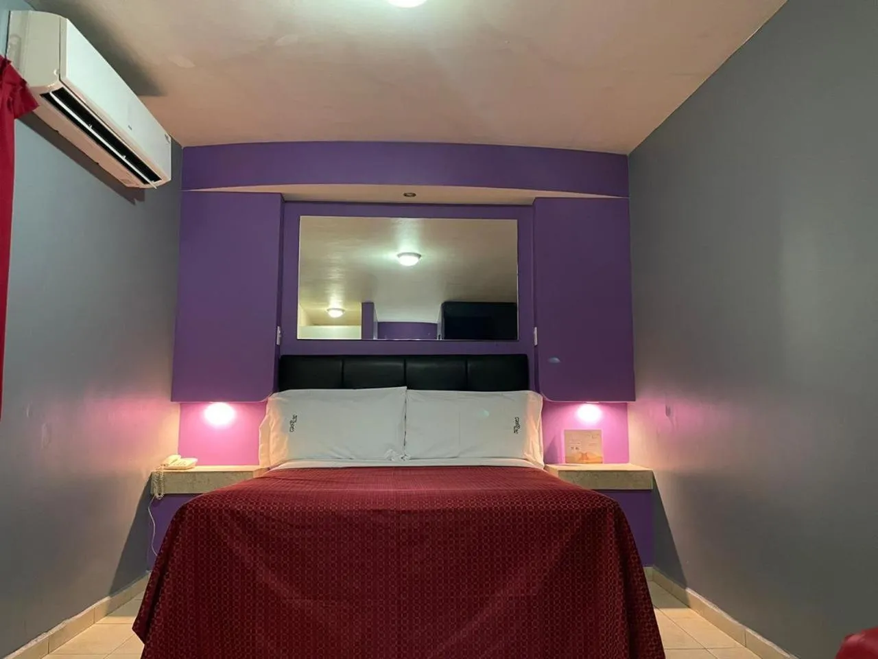 Bed in Motel Las Dunas