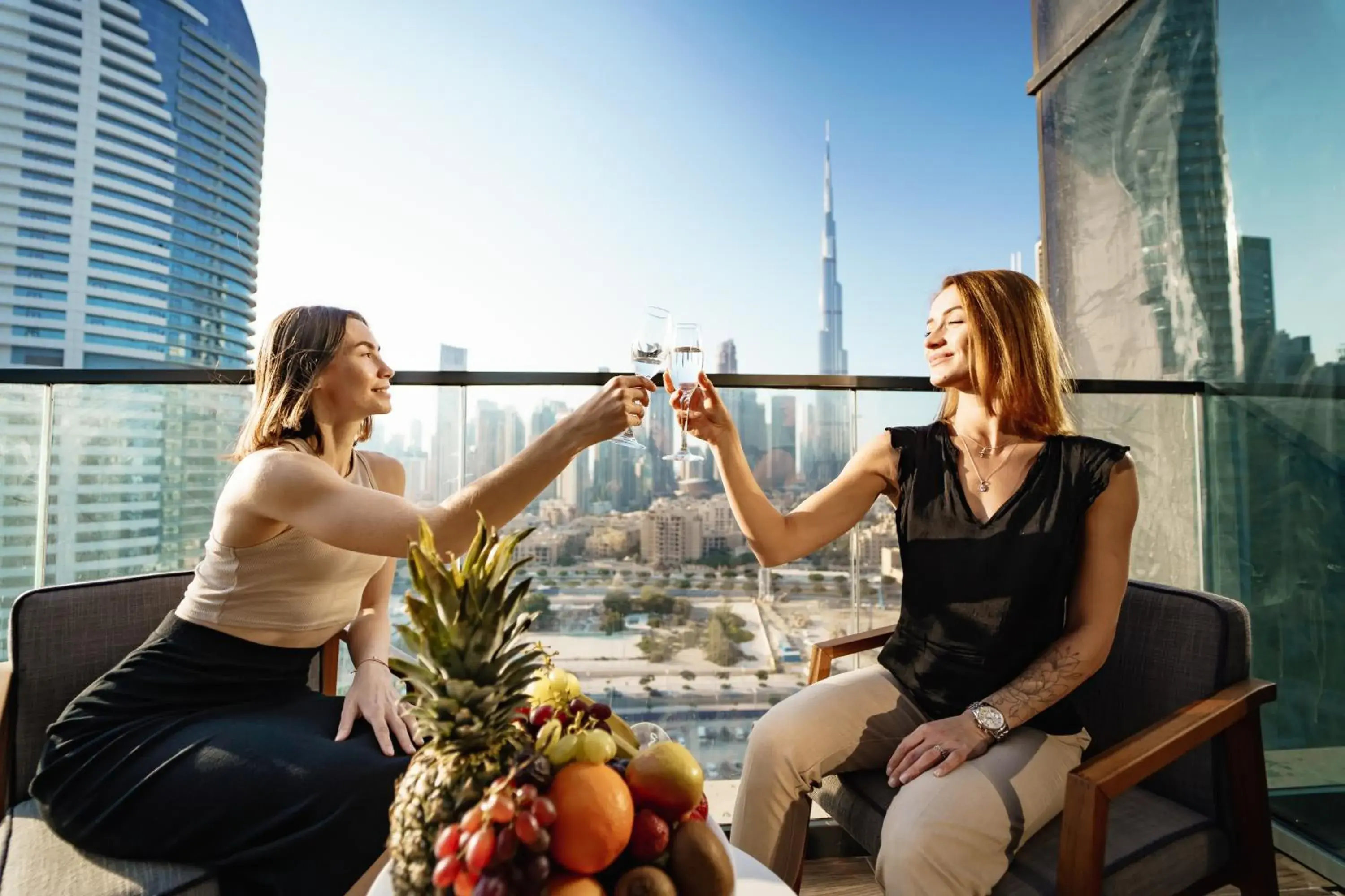 City view in Ramee Dream Hotel Downtown City view in Ramee Dream Hotel Downtown