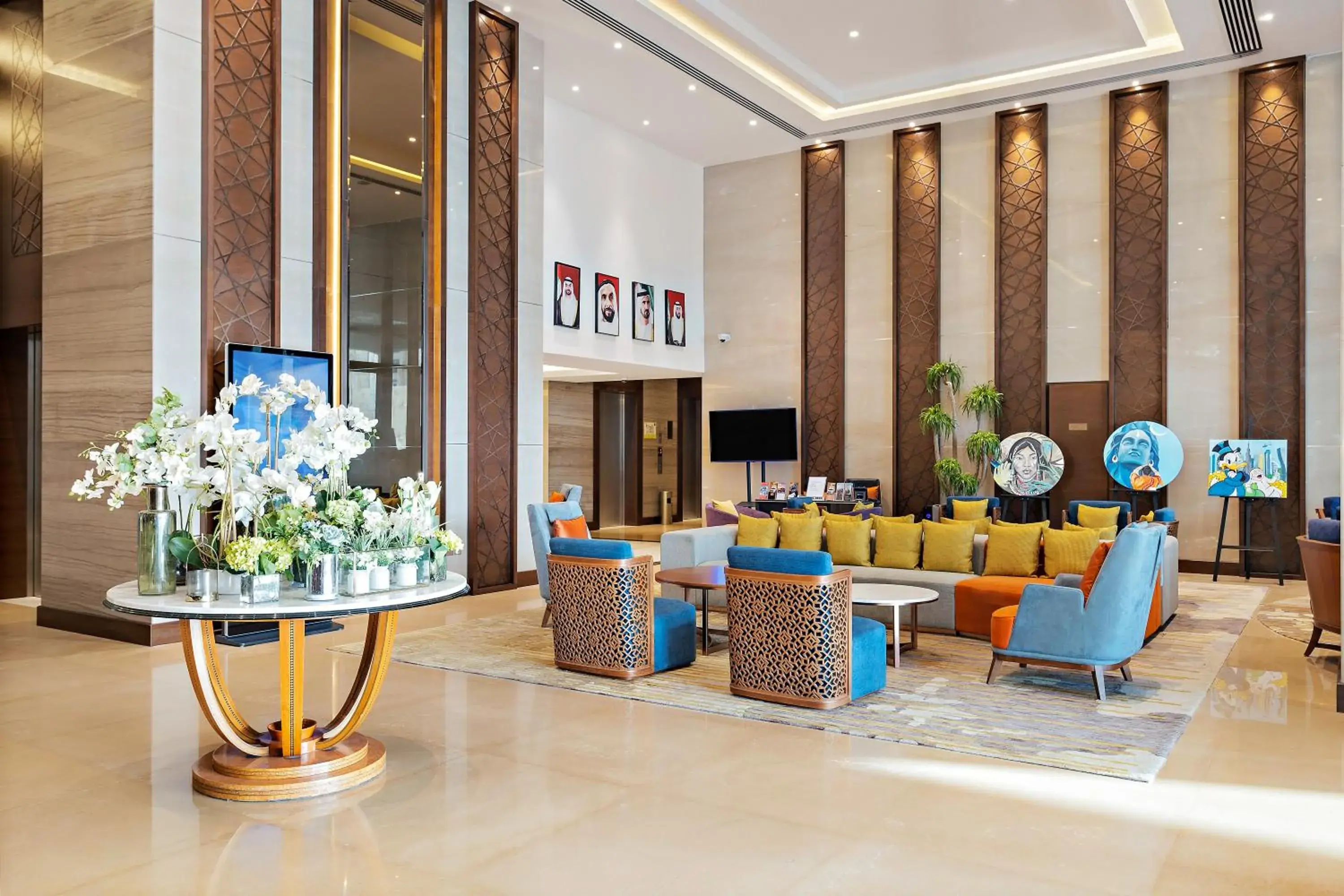 Lobby or reception in Ramee Dream Hotel Downtown Lobby or reception in Ramee Dream Hotel Downtown