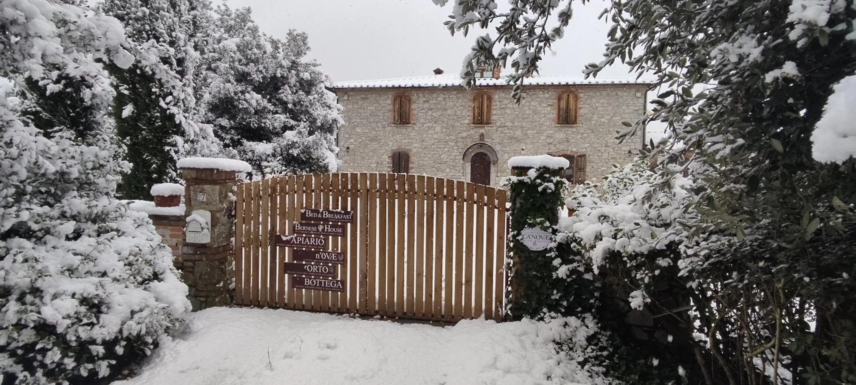 Winter in Ca'Novae - Tuscany Farmhouse