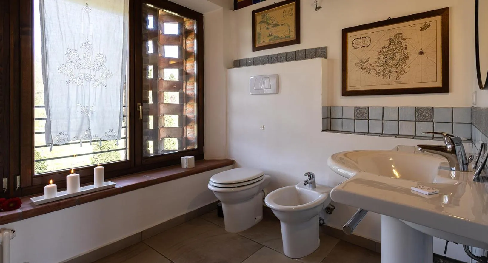 Toilet in Ca'Novae - Tuscany Farmhouse