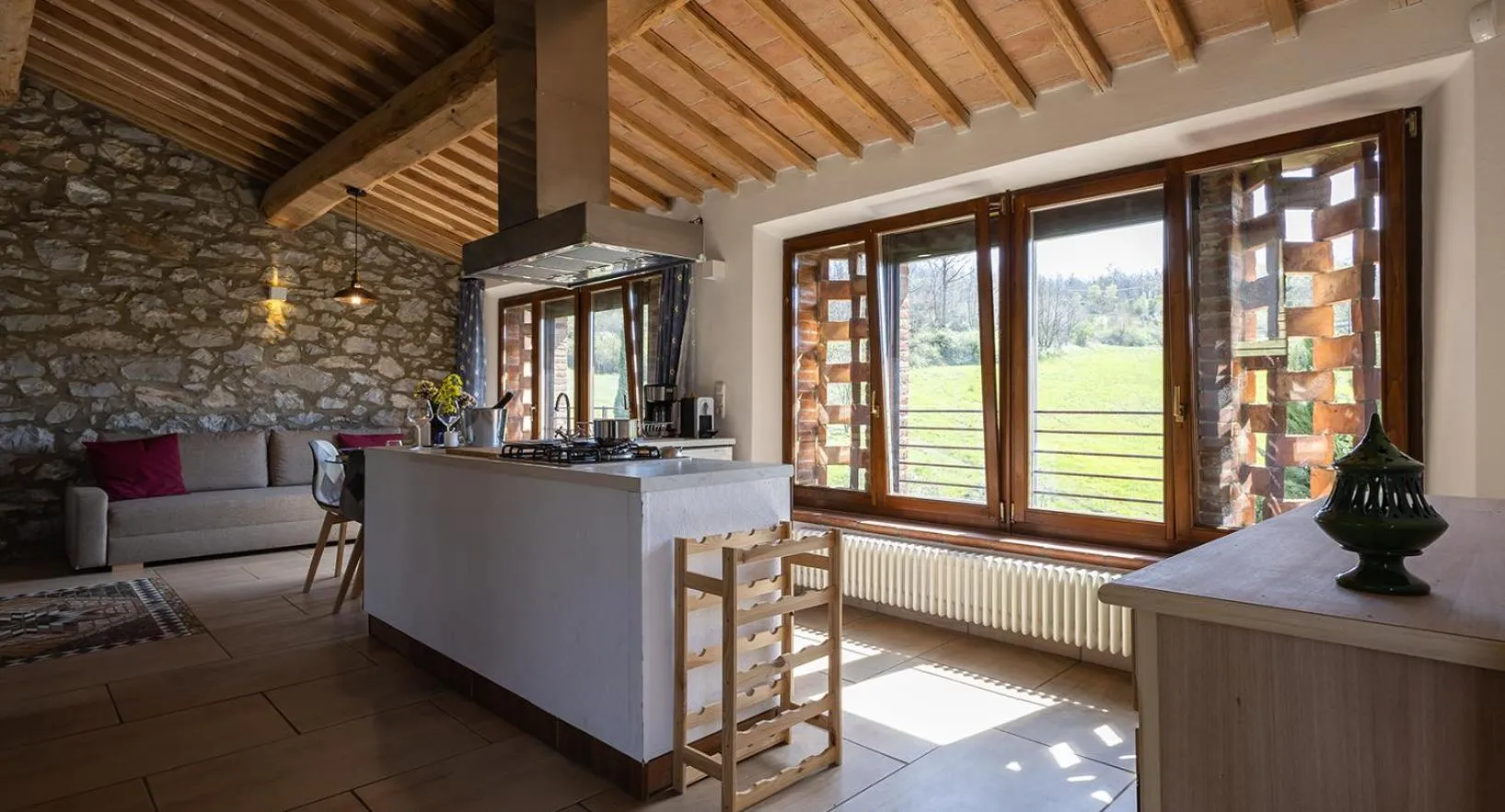 Kitchen or kitchenette in Ca'Novae - Tuscany Farmhouse