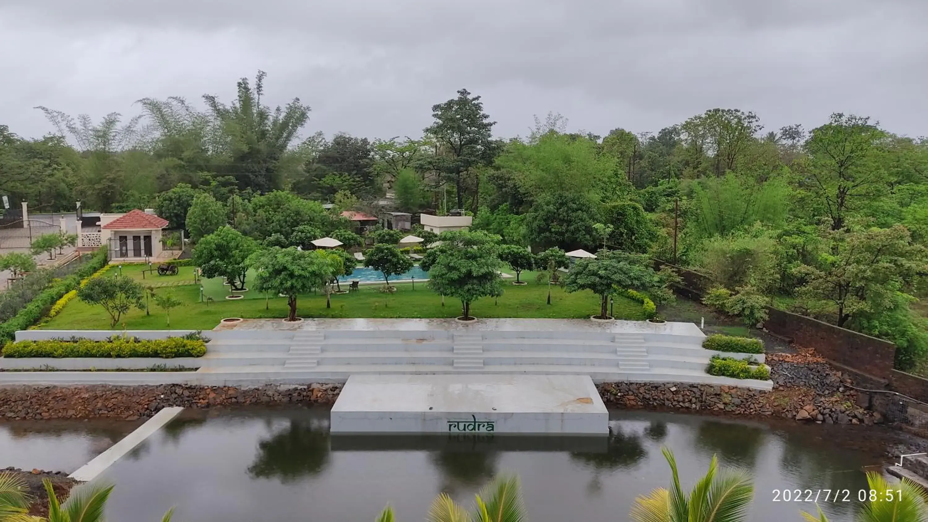 Bird's eye view in juSTa Rudra Resort & Spa Bird's eye view in juSTa Rudra Resort & Spa