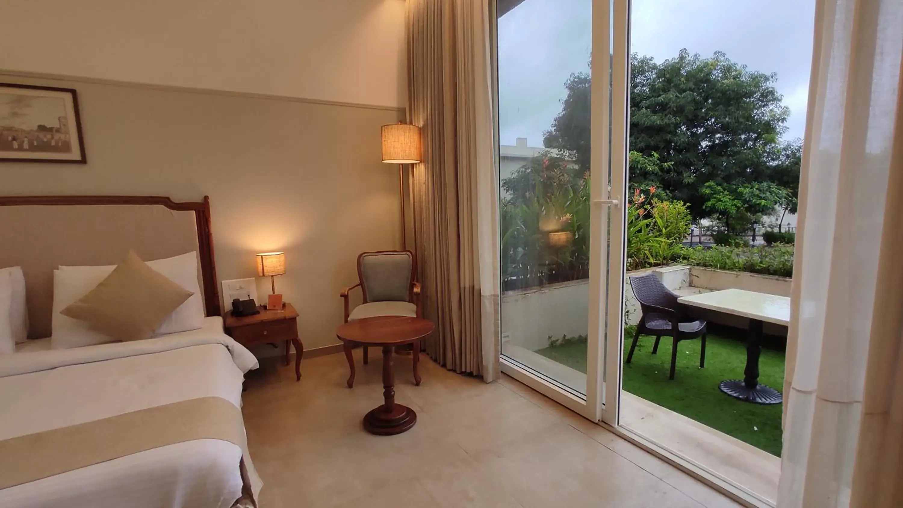 View (from property/room), Bed in juSTa Rudra Resort & Spa View (from property/room), Bed in juSTa Rudra Resort & Spa