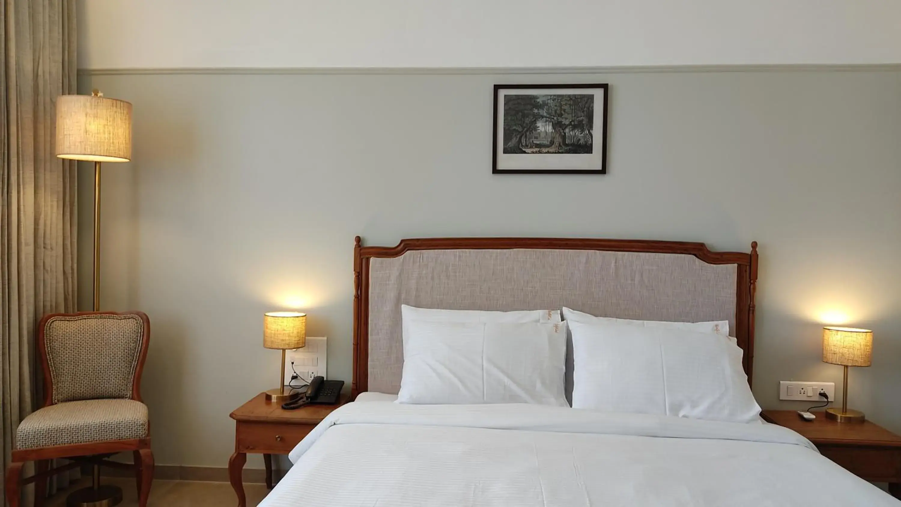 Bed in juSTa Rudra Resort & Spa Bed in juSTa Rudra Resort & Spa