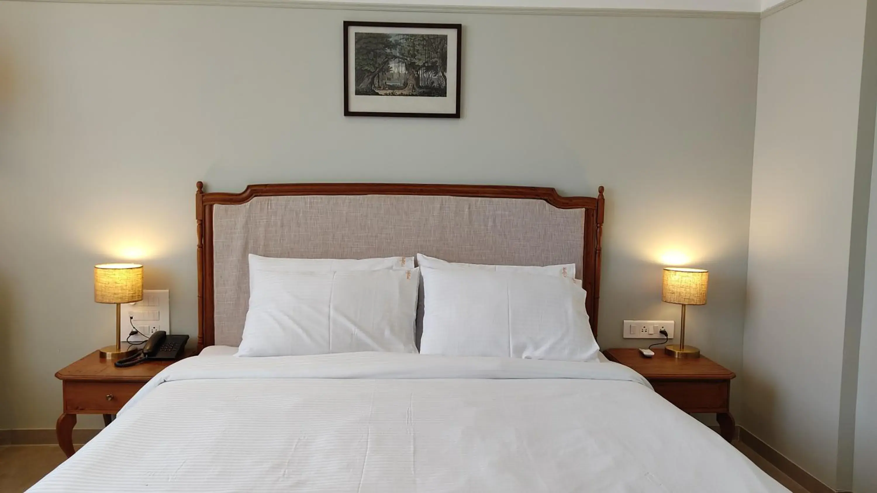 Bed in juSTa Rudra Resort & Spa Bed in juSTa Rudra Resort & Spa