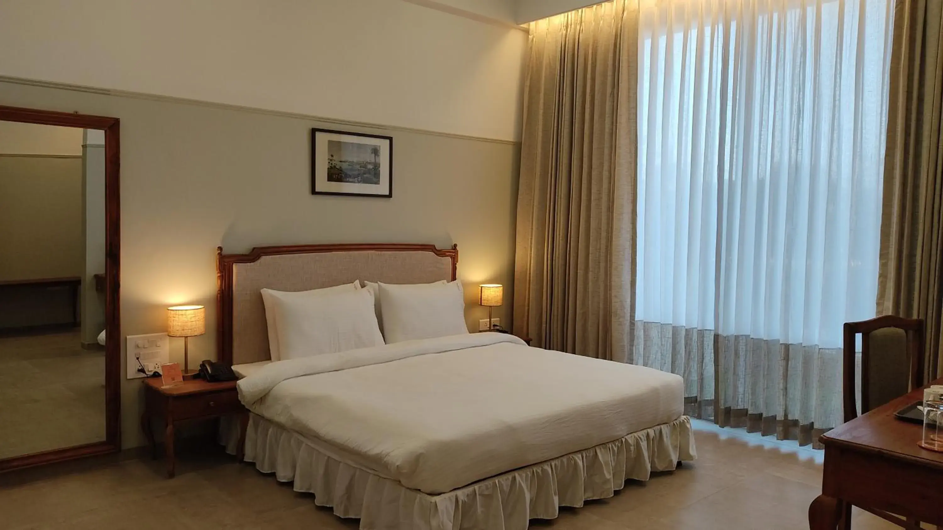 Bed in juSTa Rudra Resort & Spa Bed in juSTa Rudra Resort & Spa