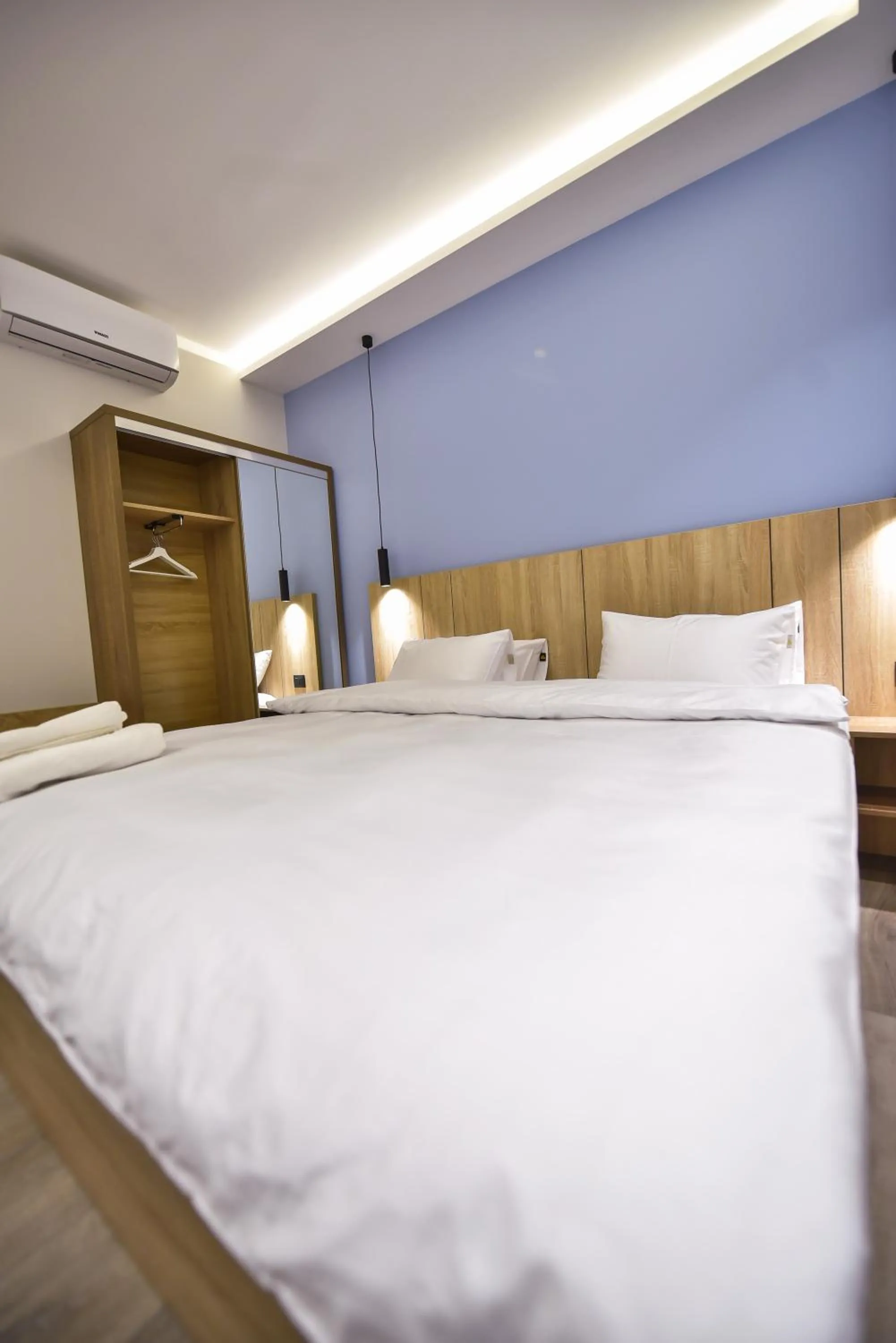 Bed in Baron Boutique Hotel Yerevan