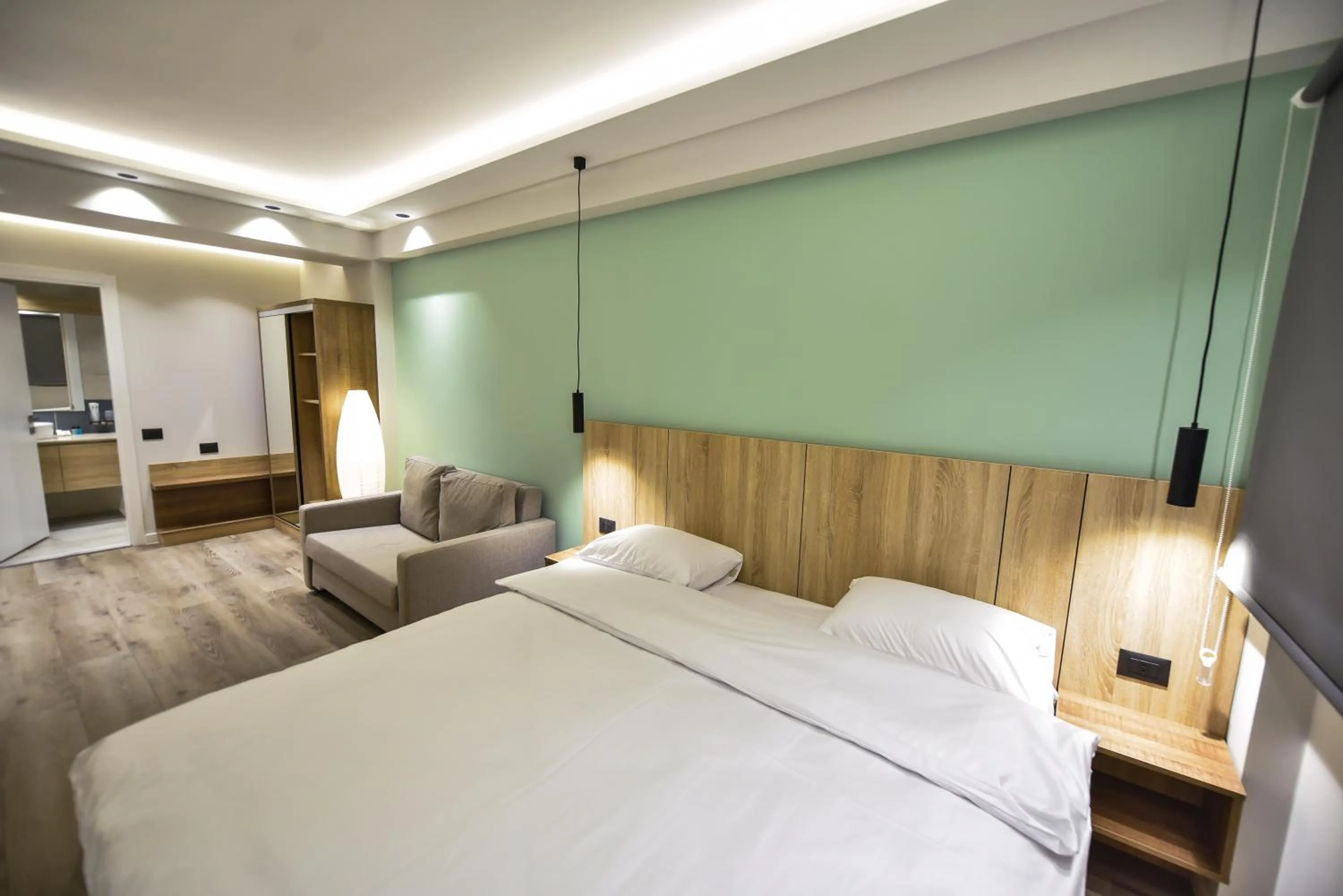 Bed in Baron Boutique Hotel Yerevan