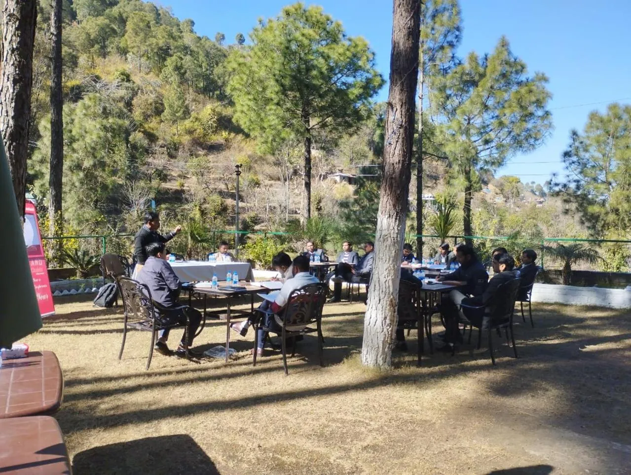 group of guests in Pineland Resorts & Chalets Kasauli