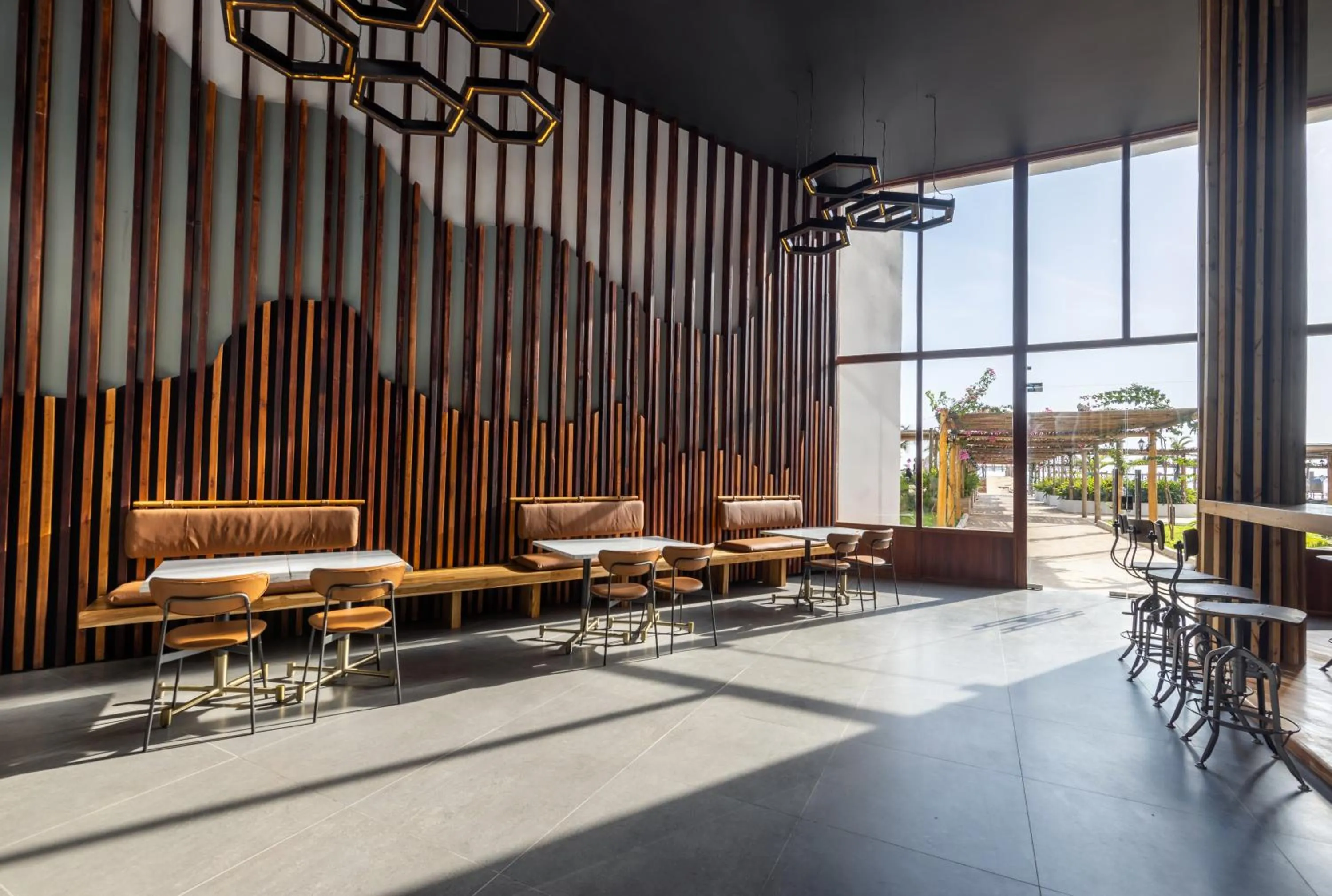 Lobby or reception in Giraffe Beach Hotel