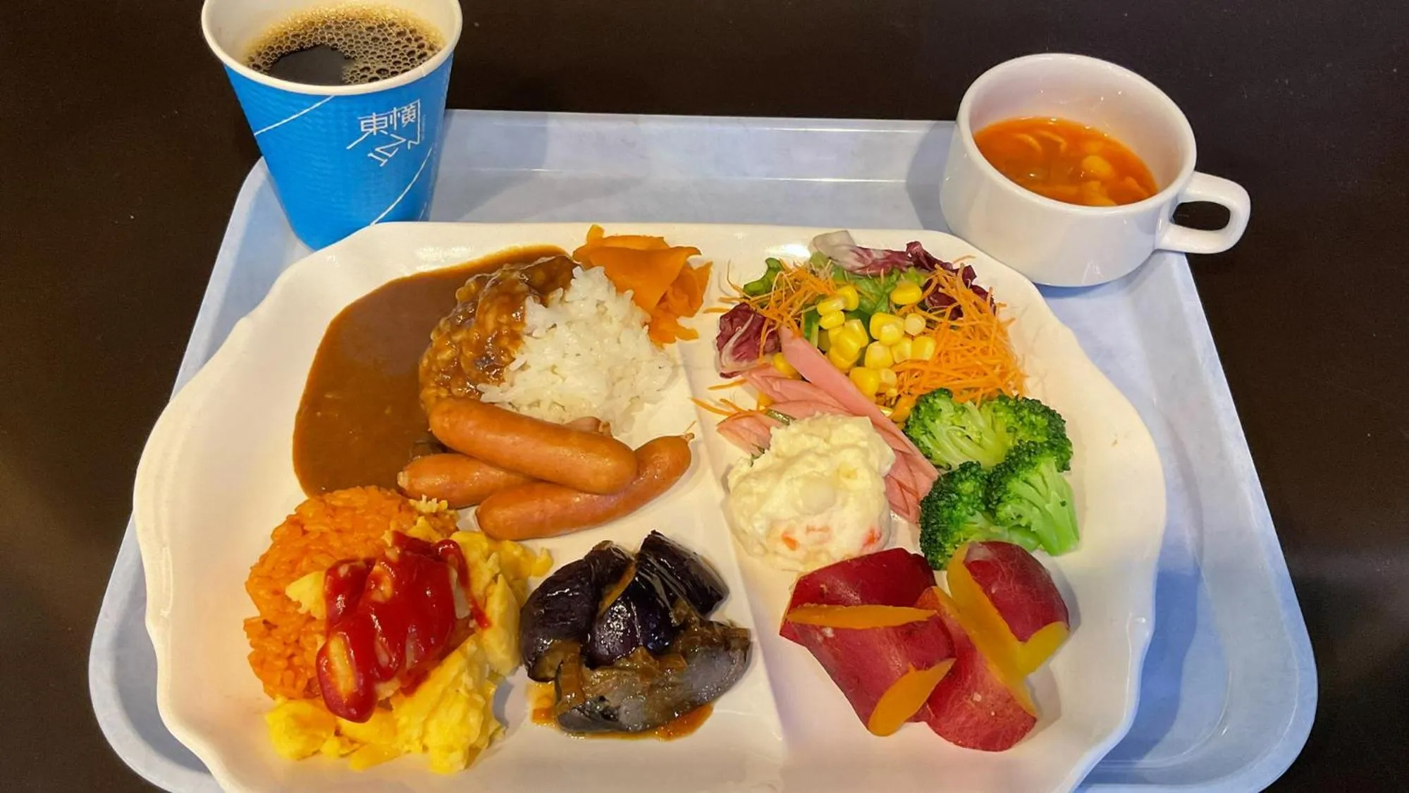 Food in Toyoko Inn Tokyo Tachikawa eki Kita guchi