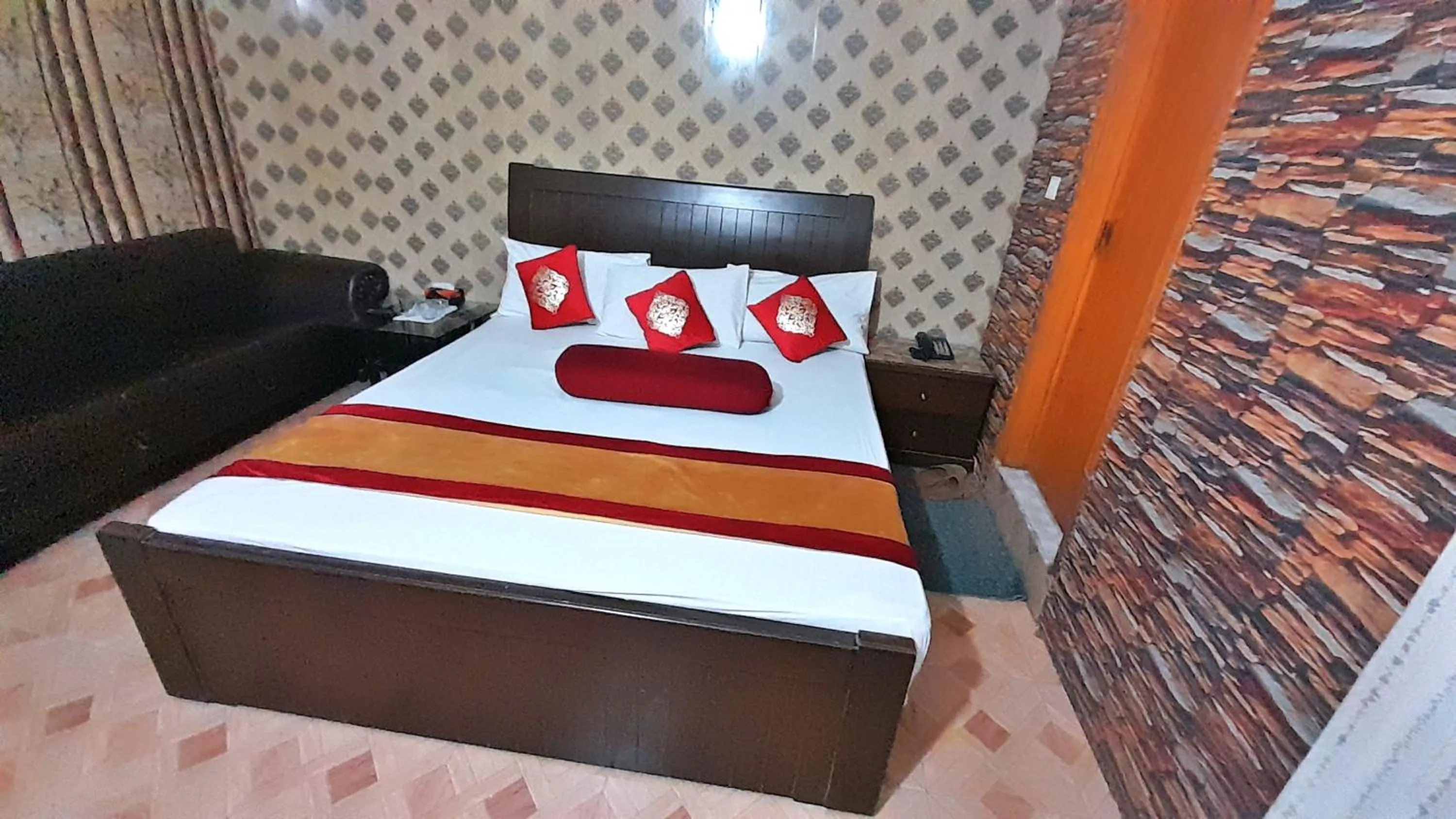 Bed in Hotel Super Seven