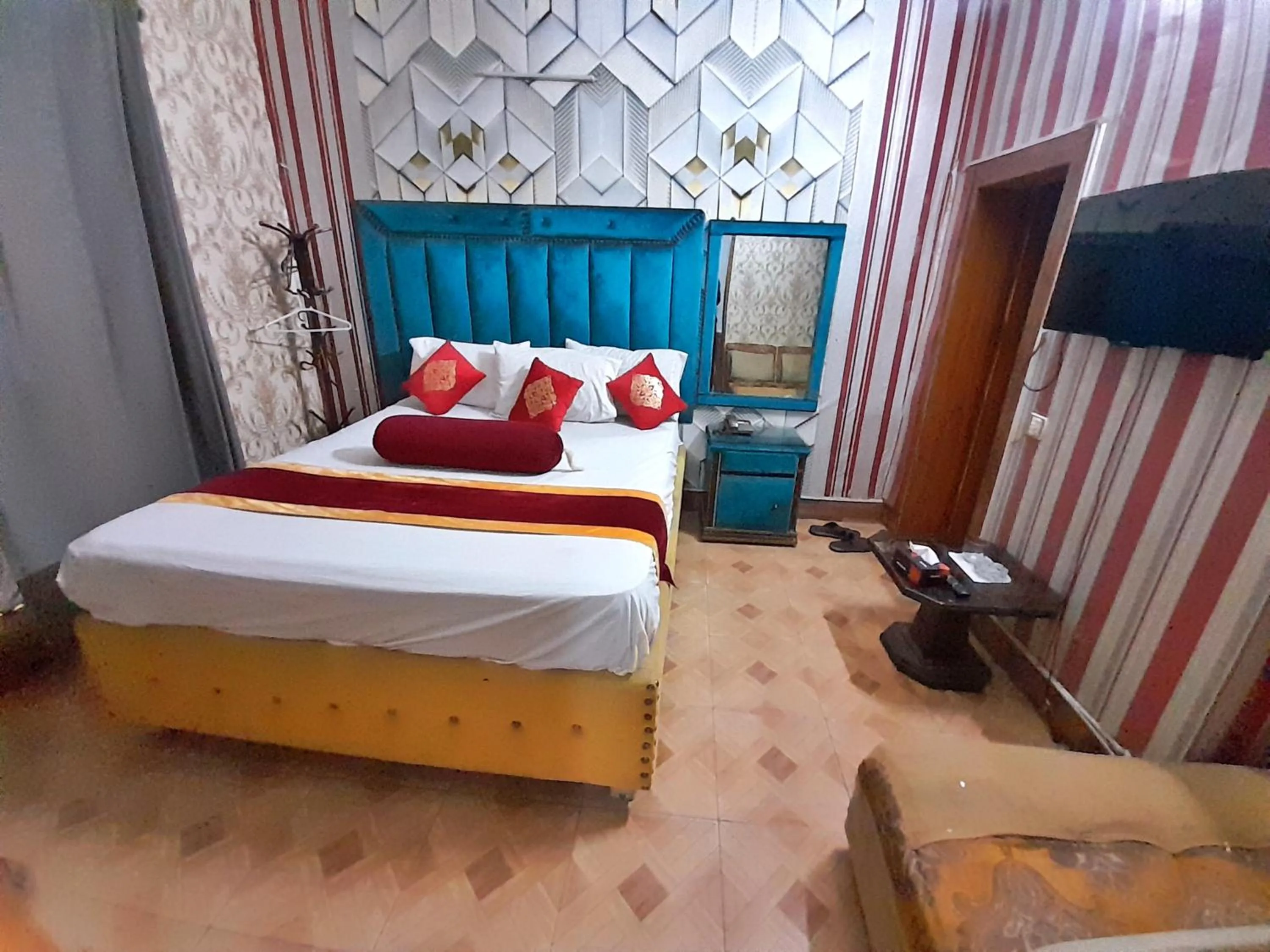 Bed in Hotel Super Seven