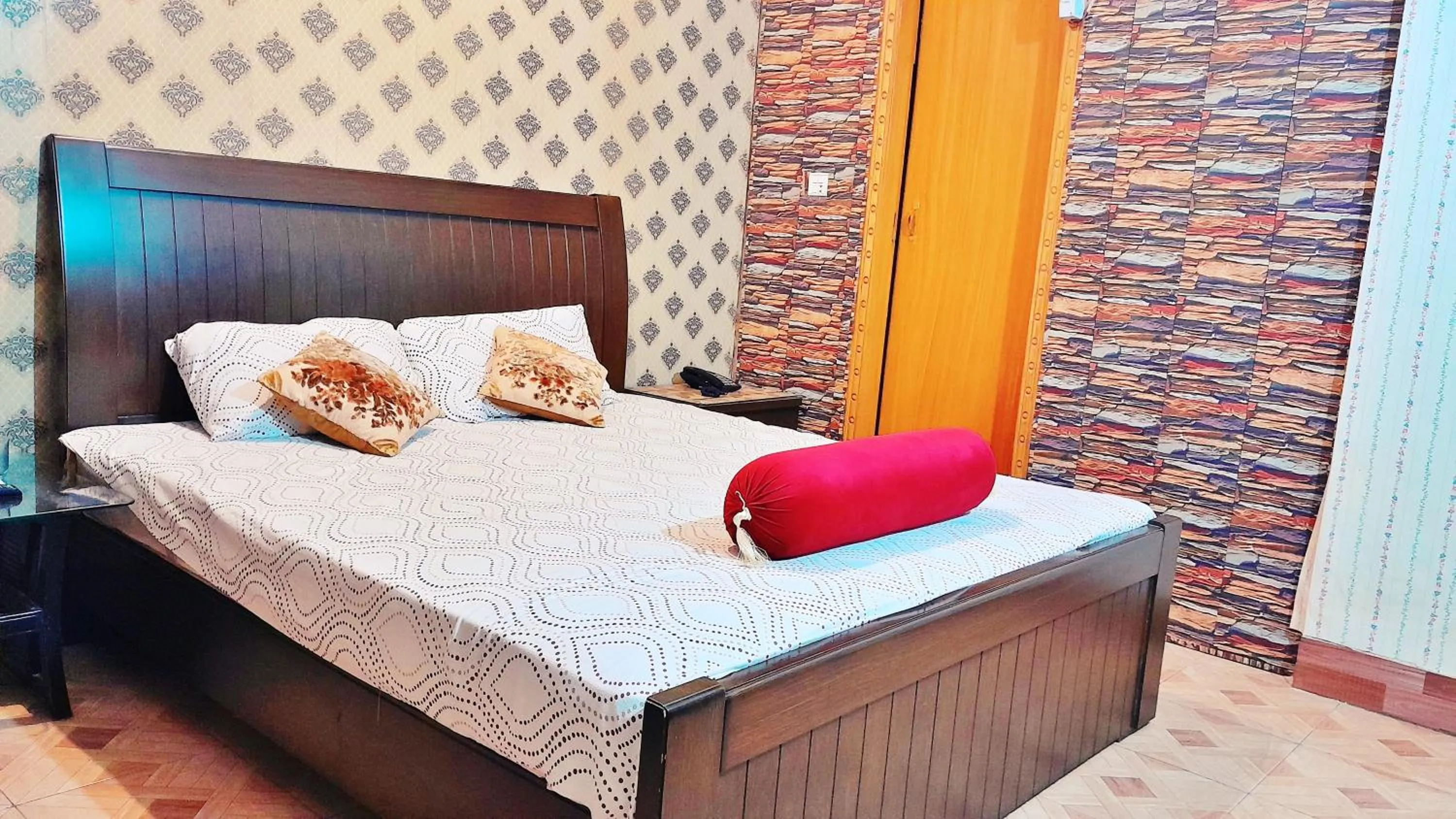 Bed in Hotel Super Seven