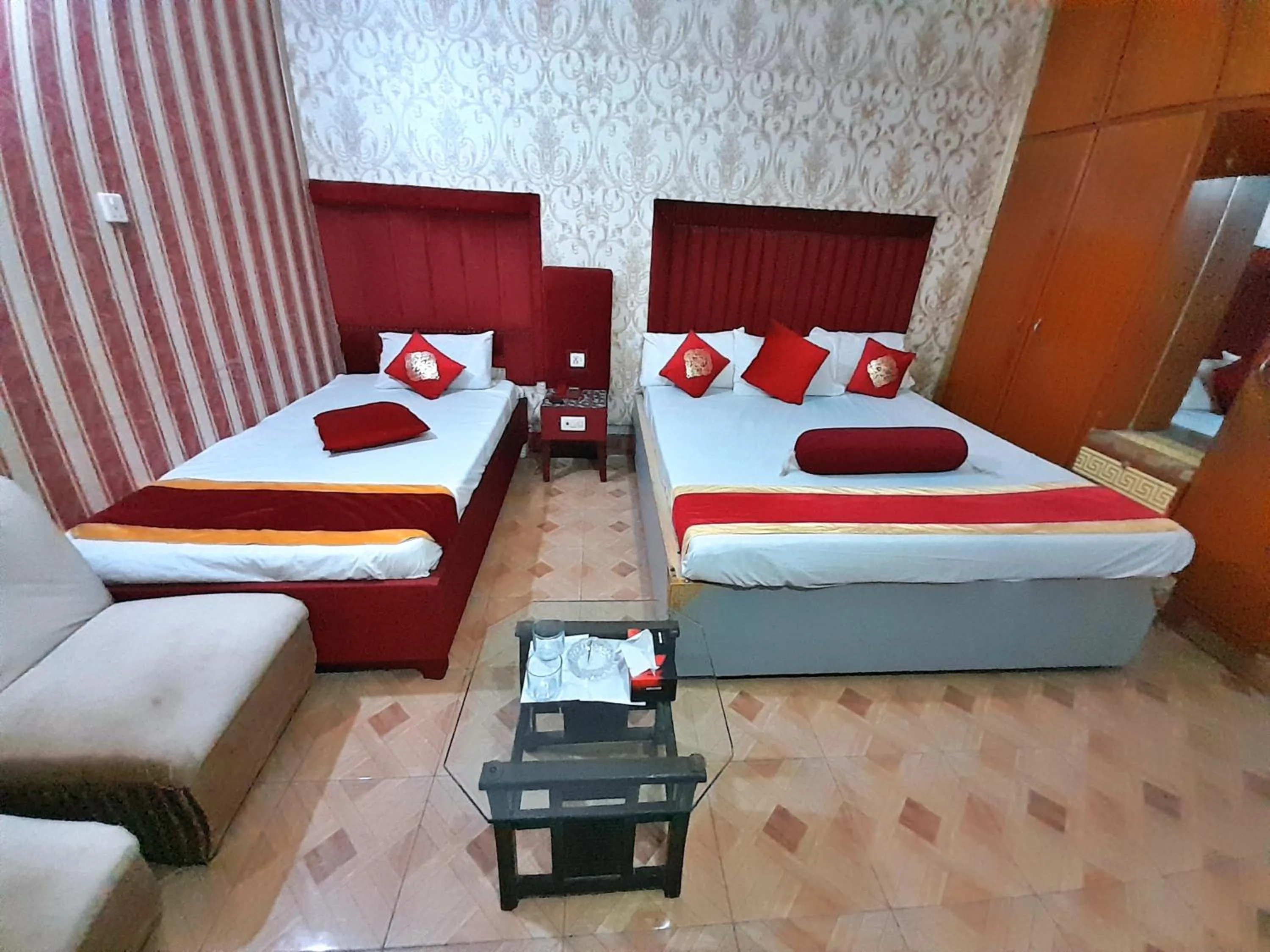 Bed in Hotel Super Seven