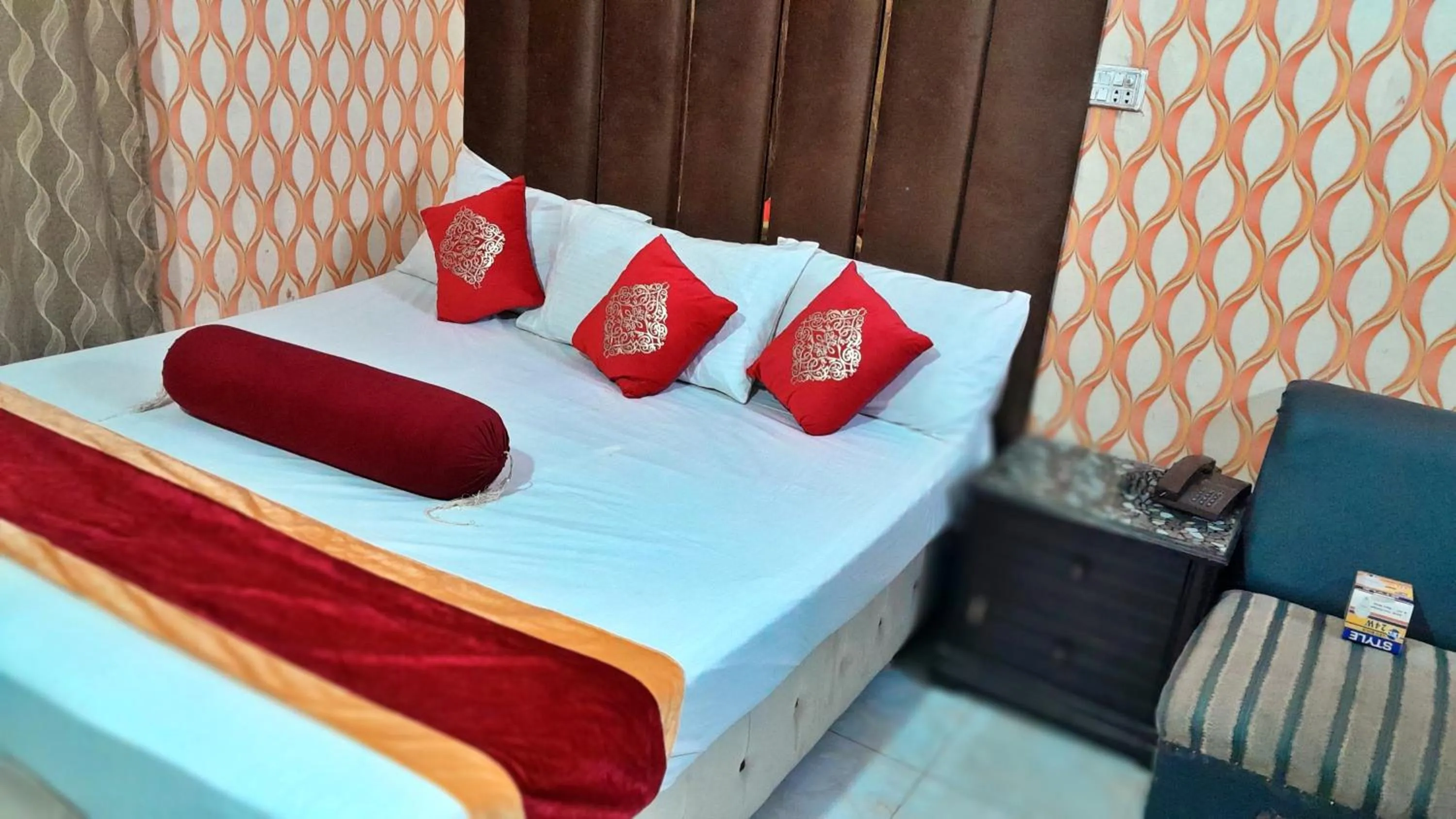 Bed in Hotel Super Seven