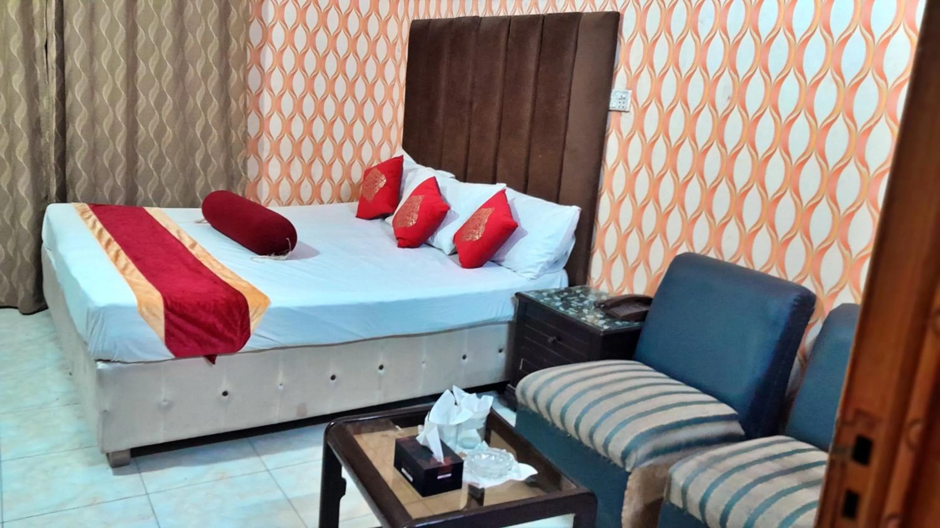 Bed in Hotel Super Seven