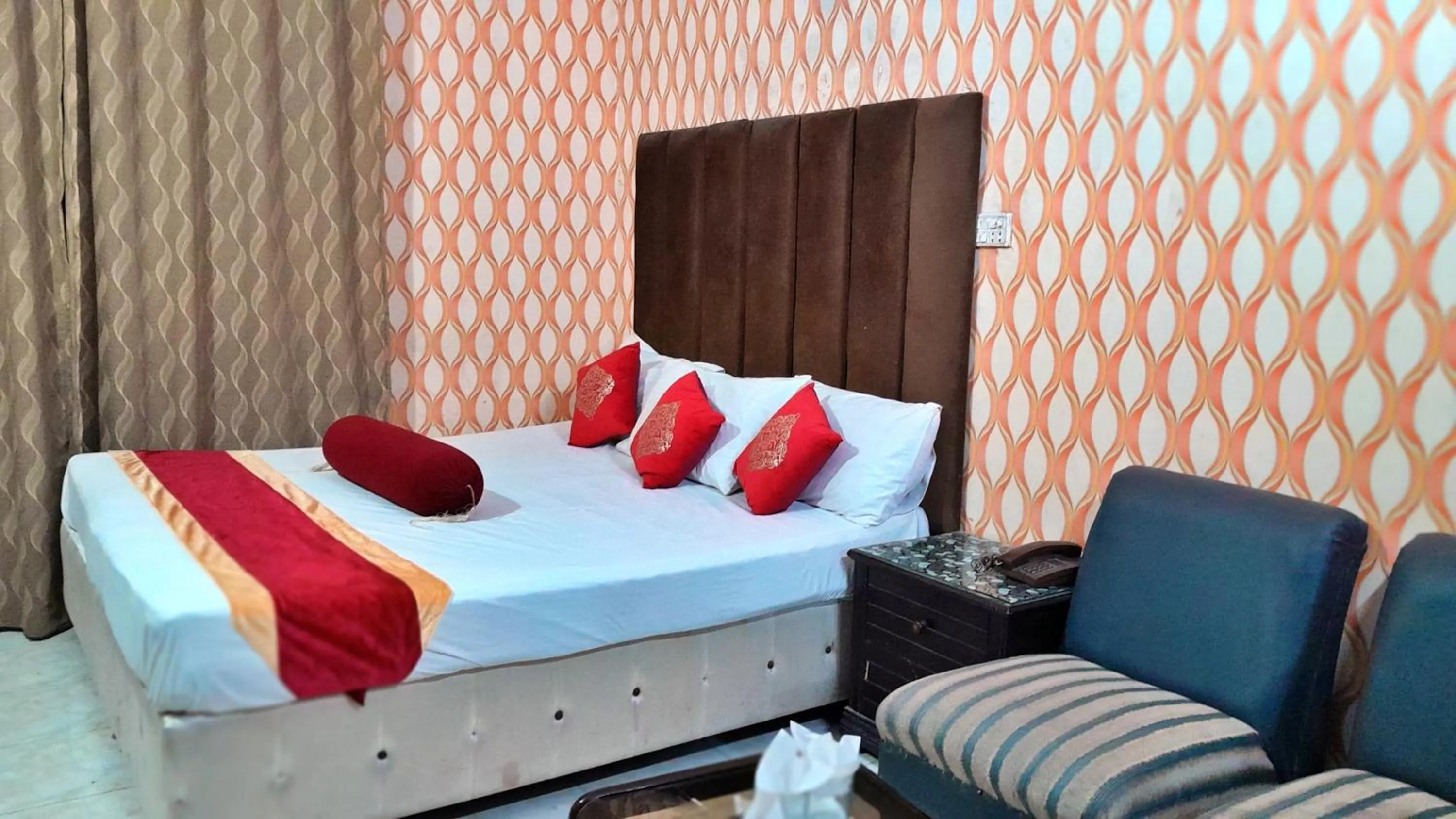 Bed in Hotel Super Seven