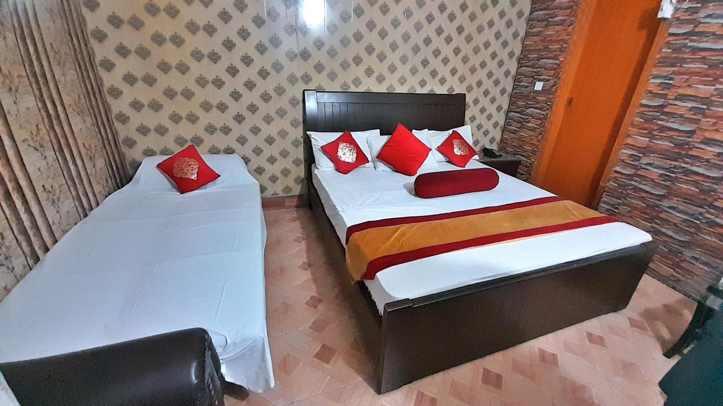 Bed in Hotel Super Seven