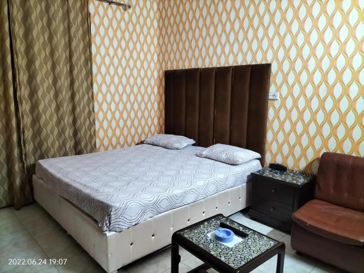 Bed in Hotel Super Seven