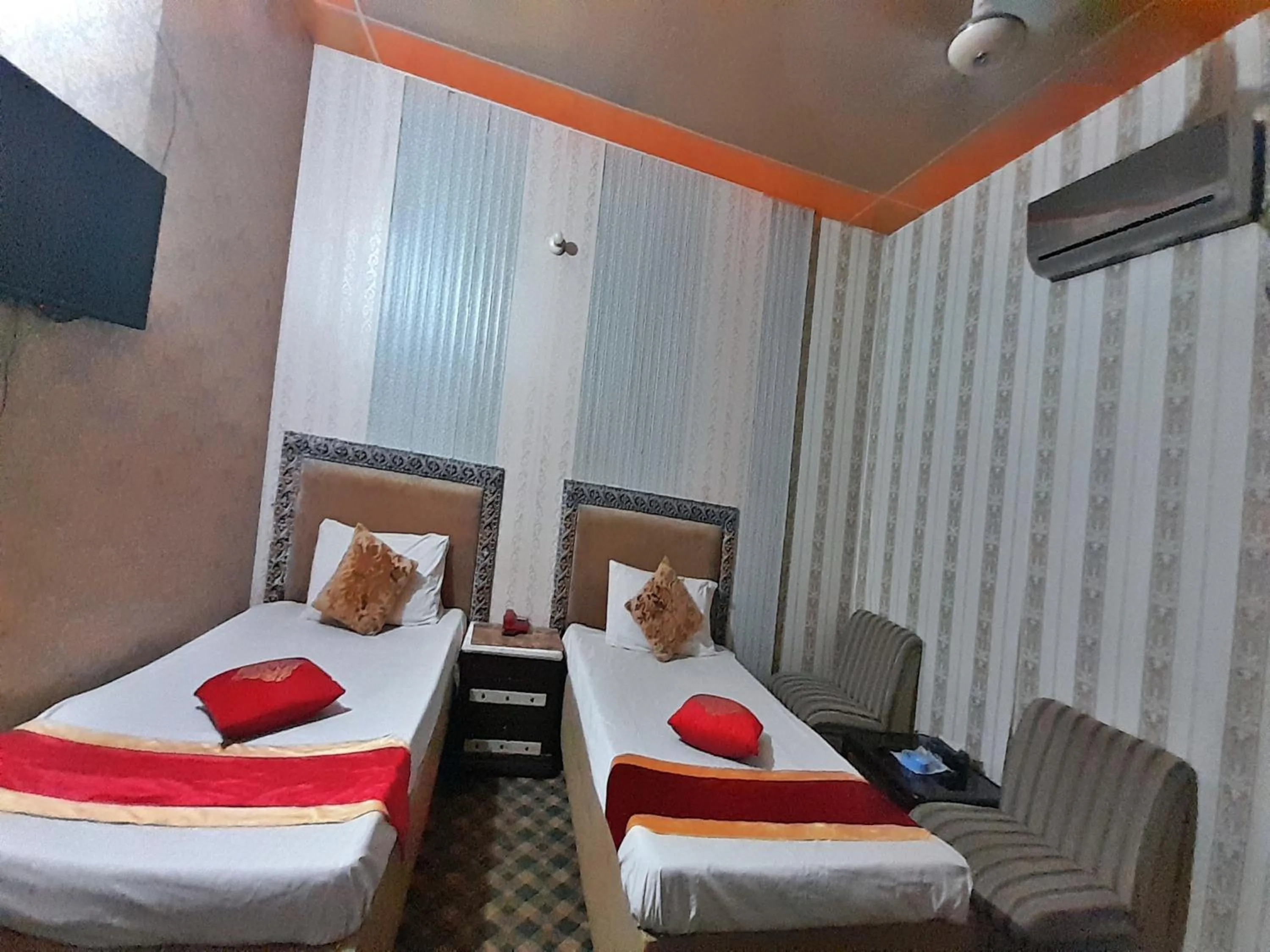 Bed in Hotel Super Seven