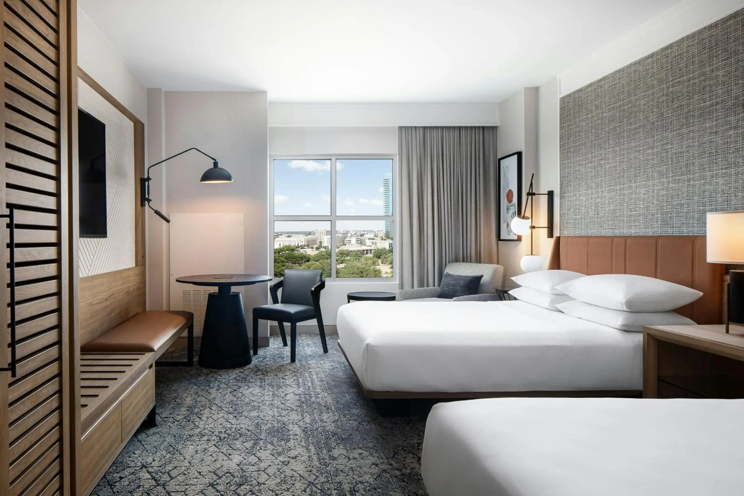 Queen Room with Two Queen Beds - High Floor in Sheraton Fort Worth Downtown Hotel Queen Room with Two Queen Beds - High Floor in Sheraton Fort Worth Downtown Hotel