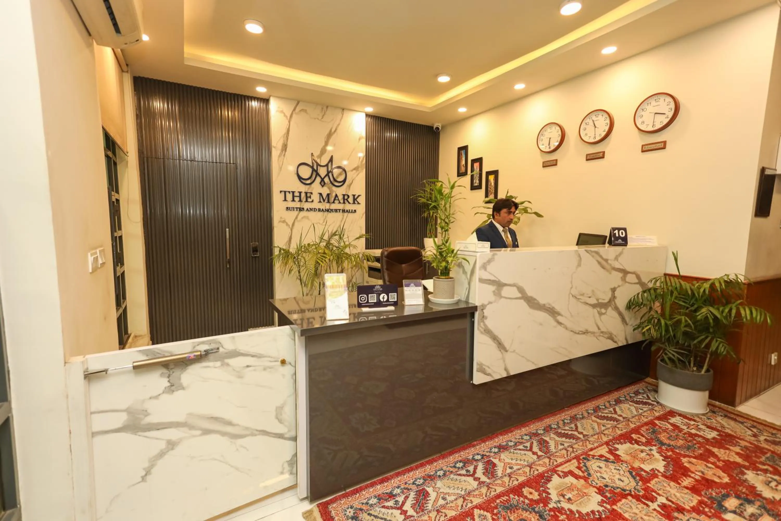 Lobby or reception in The Mark