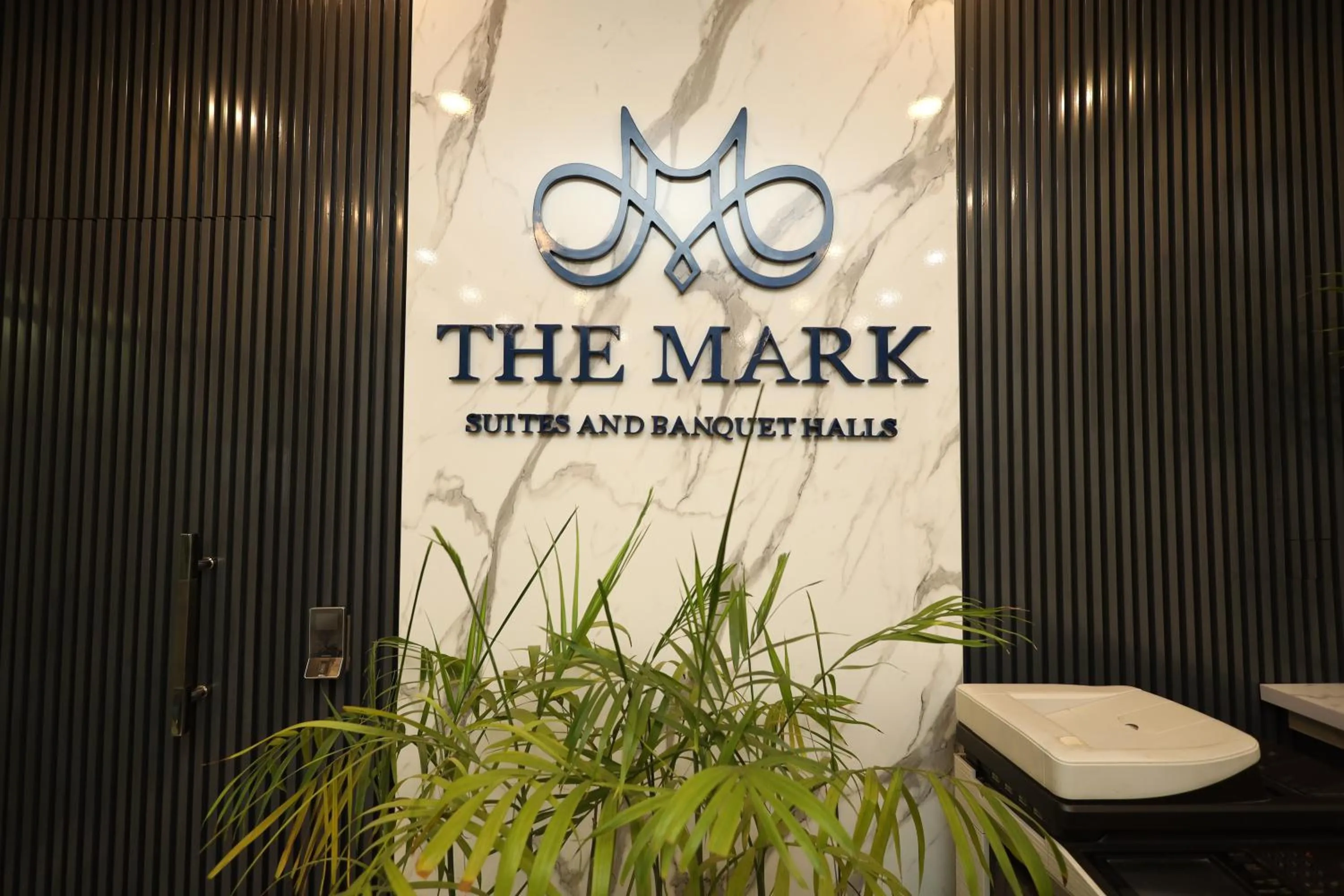 Property logo or sign in The Mark