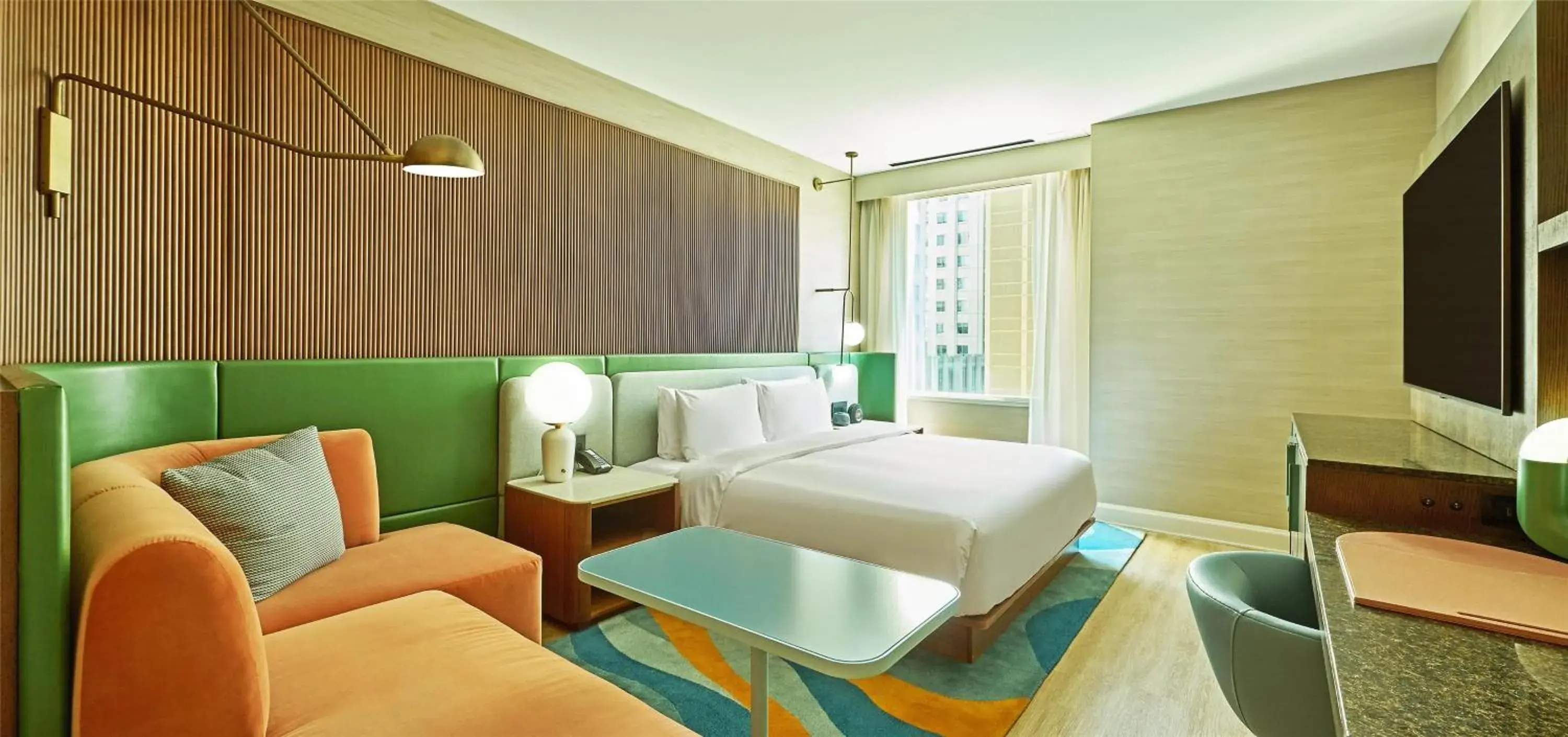 Bedroom, Bed in Hyatt Centric Chicago Magnificent Mile Bedroom, Bed in Hyatt Centric Chicago Magnificent Mile