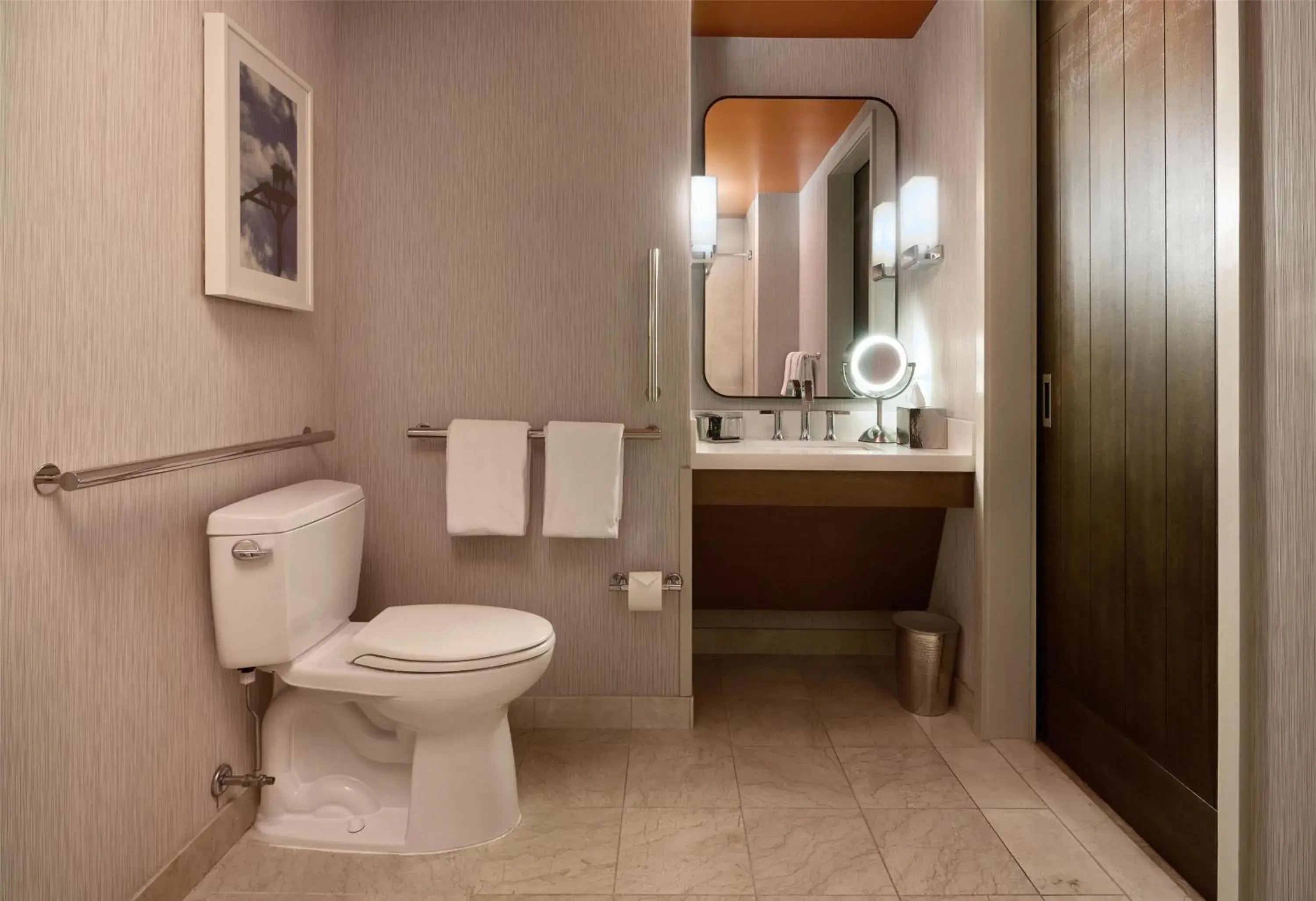 Bathroom in Hyatt Centric Chicago Magnificent Mile Bathroom in Hyatt Centric Chicago Magnificent Mile